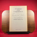 A catalogue of the compositions of Frederick Delius: Sources and references [limited Edition - numbered]