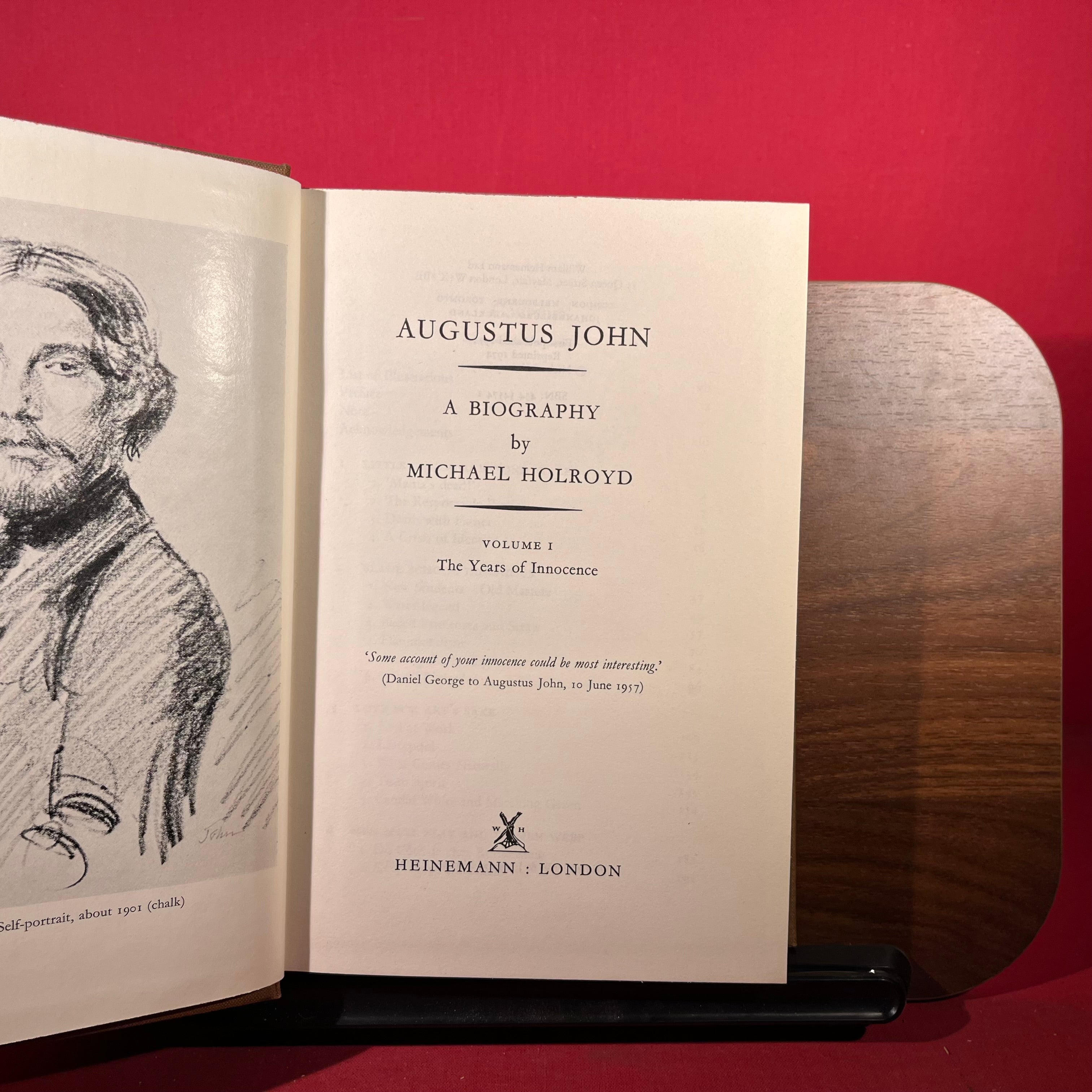 Augustus John : Vol I : The Years Of Innocence