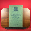 A Concise Catalogue of Paintings, Drawings and Sculpture of the First World War 1914 - 1918, Second Edition 1963