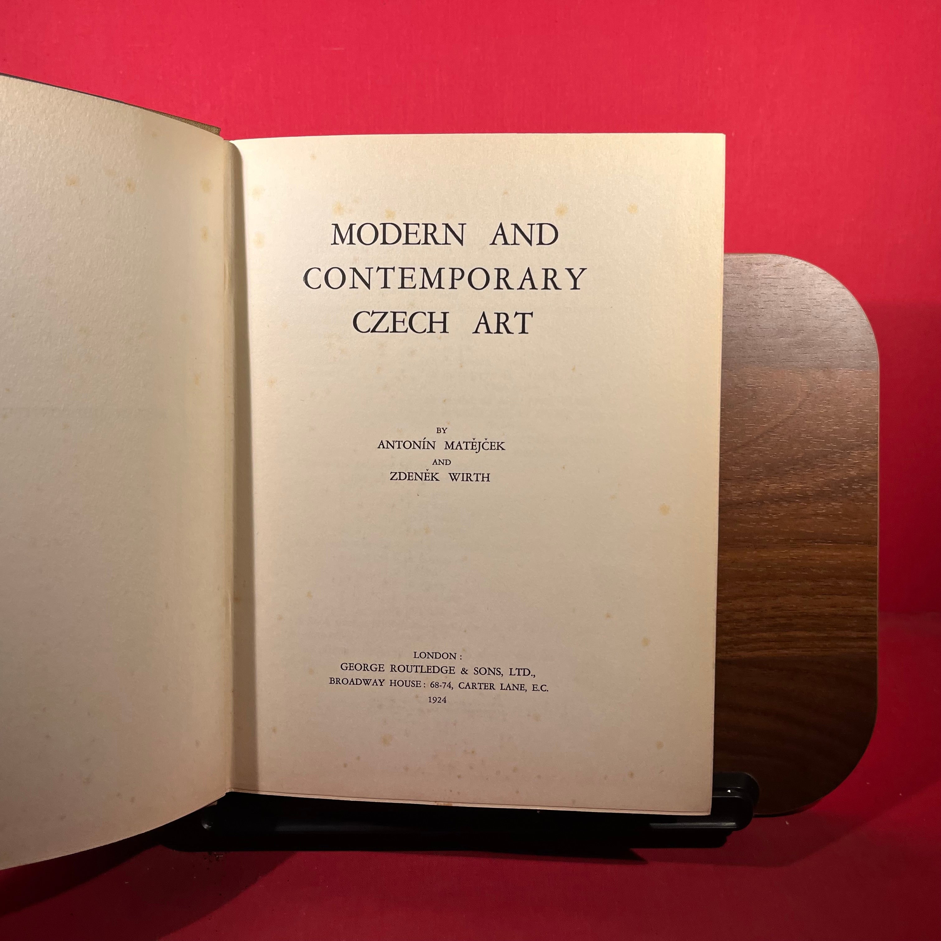Modern and Contemporary Czech Art