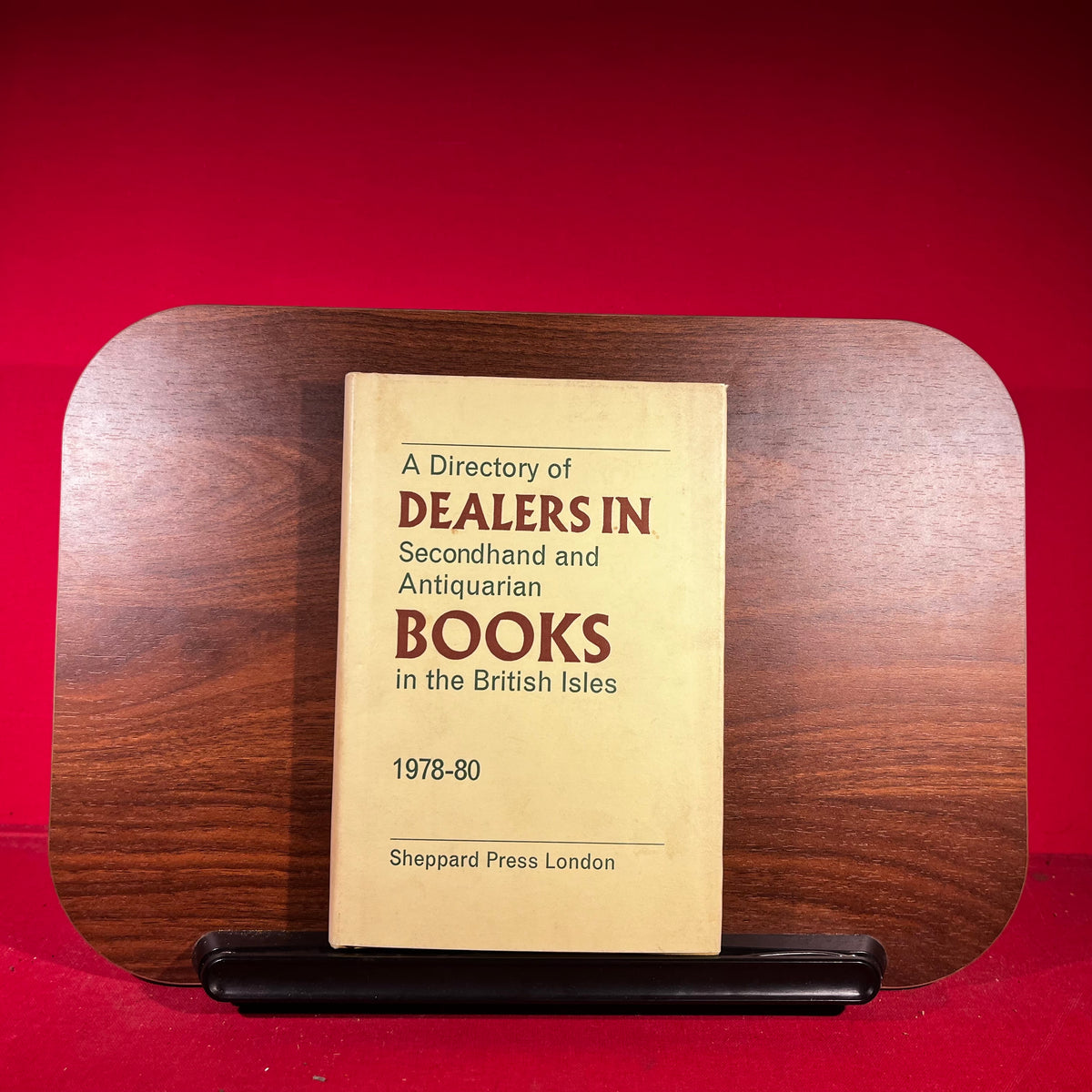 A Directory of Dealers in Secondhand and Antiquarian Books in the British Isles 1978-80