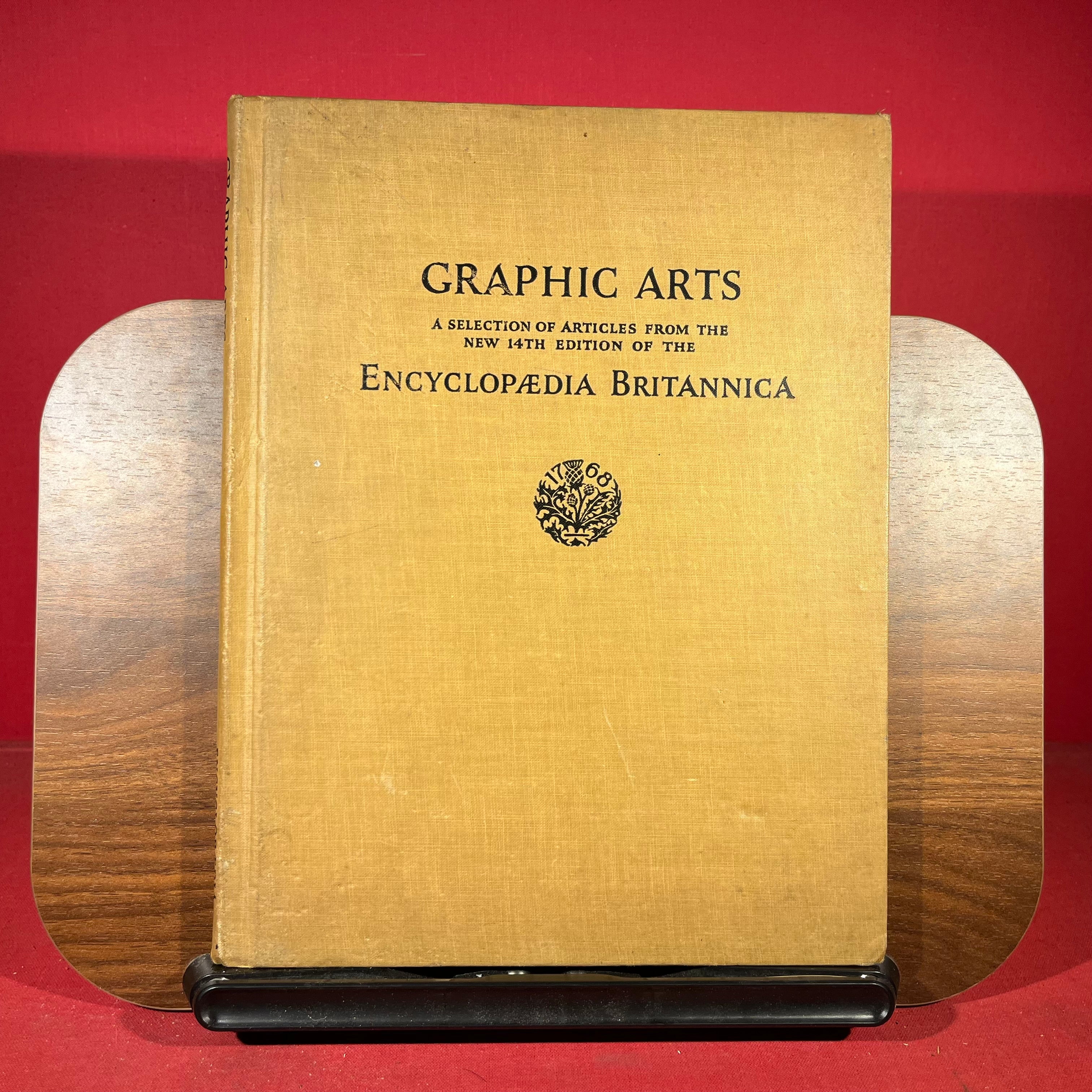 Graphic Arts : a selection of articles from the new 14th edition of the Encyclopaedia Britannica