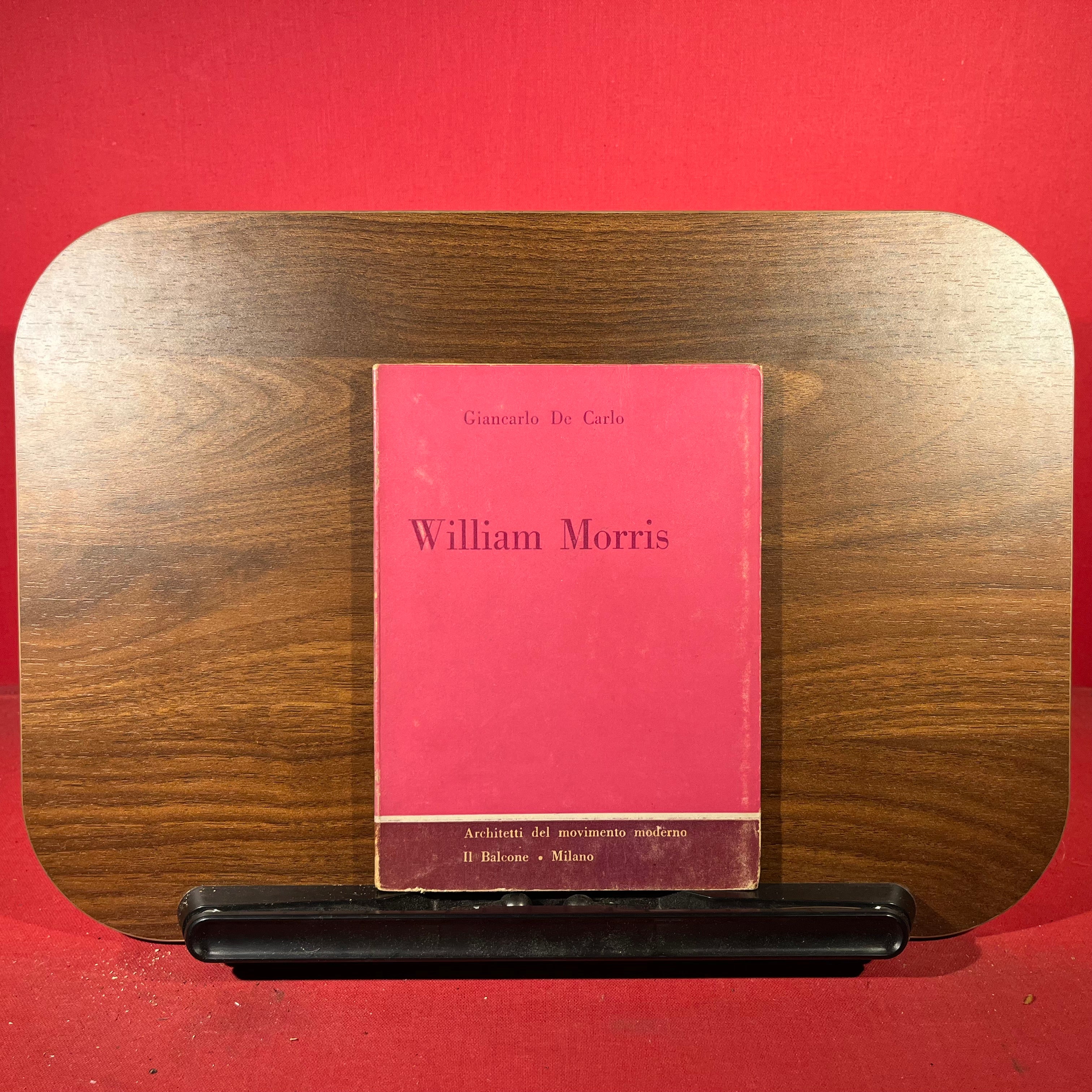 Architetti del Movimento Moderno 1 William Morris