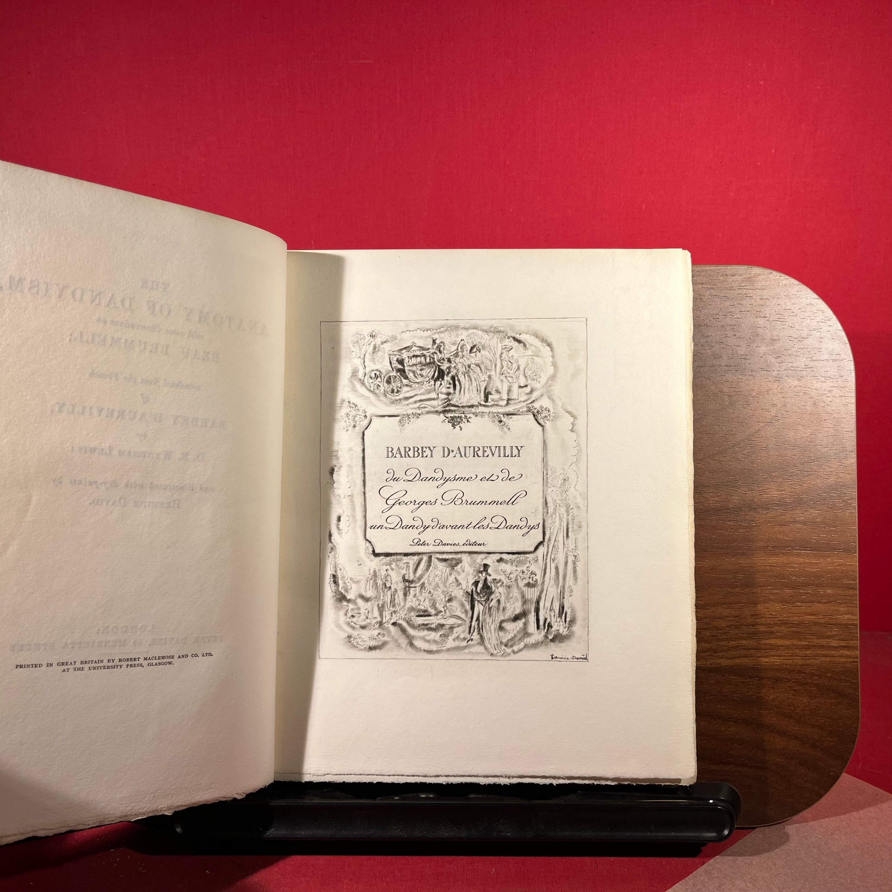 The Anatomy of Dandyism with some Observations on Beau Brummell