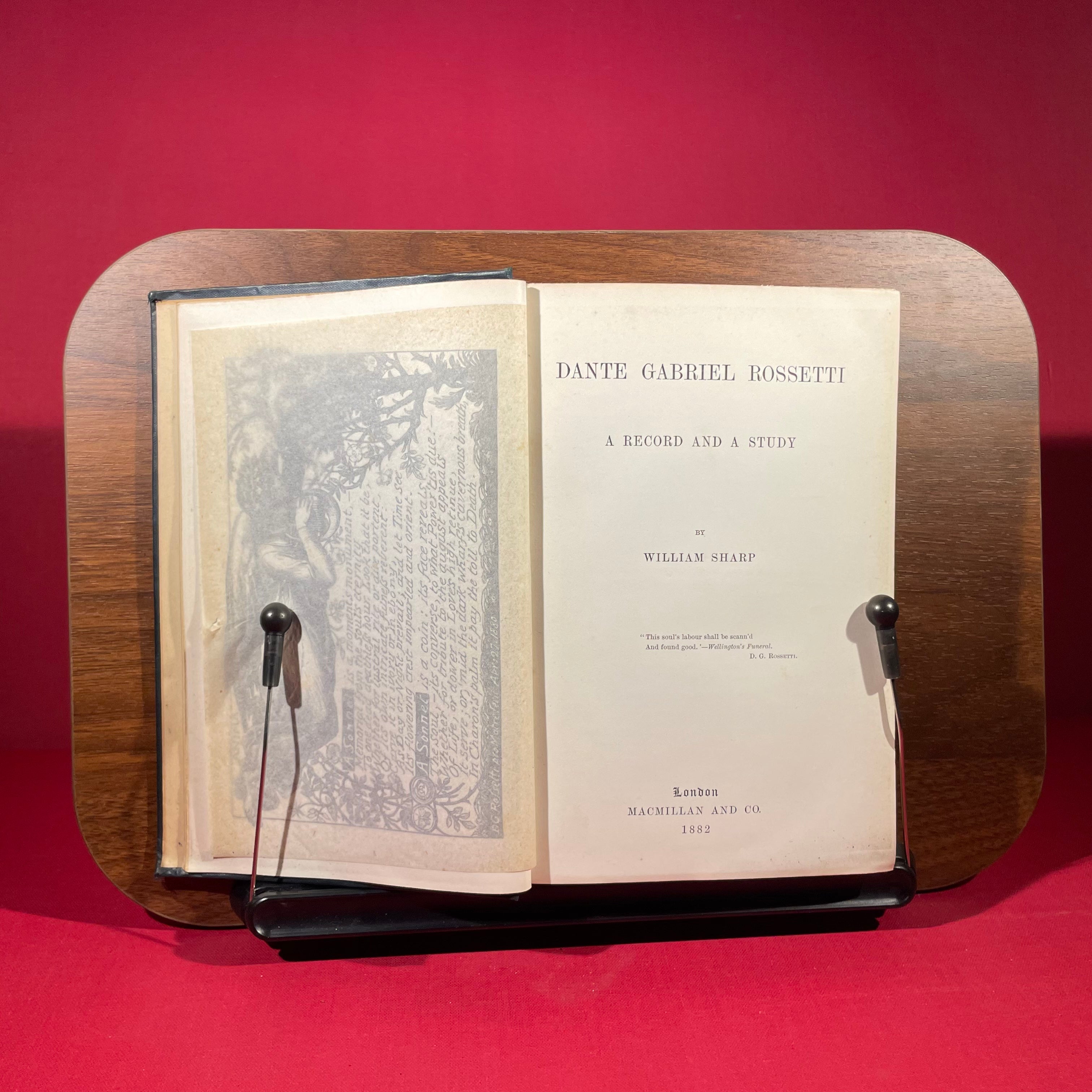 Dante Gabriel Rossetti : A Record and a study