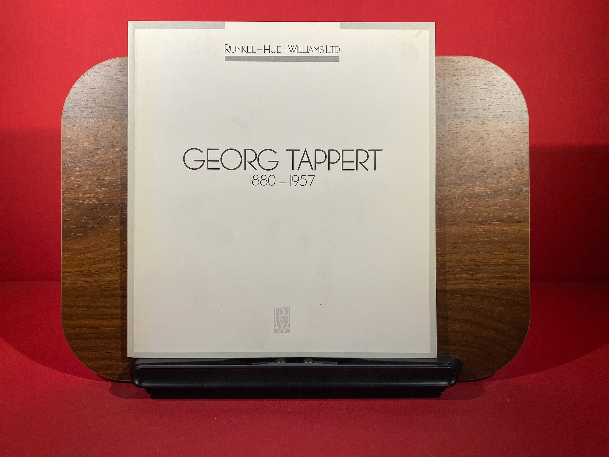 Georg Tappert, 1880-1957: 23 June - 4 August 1989