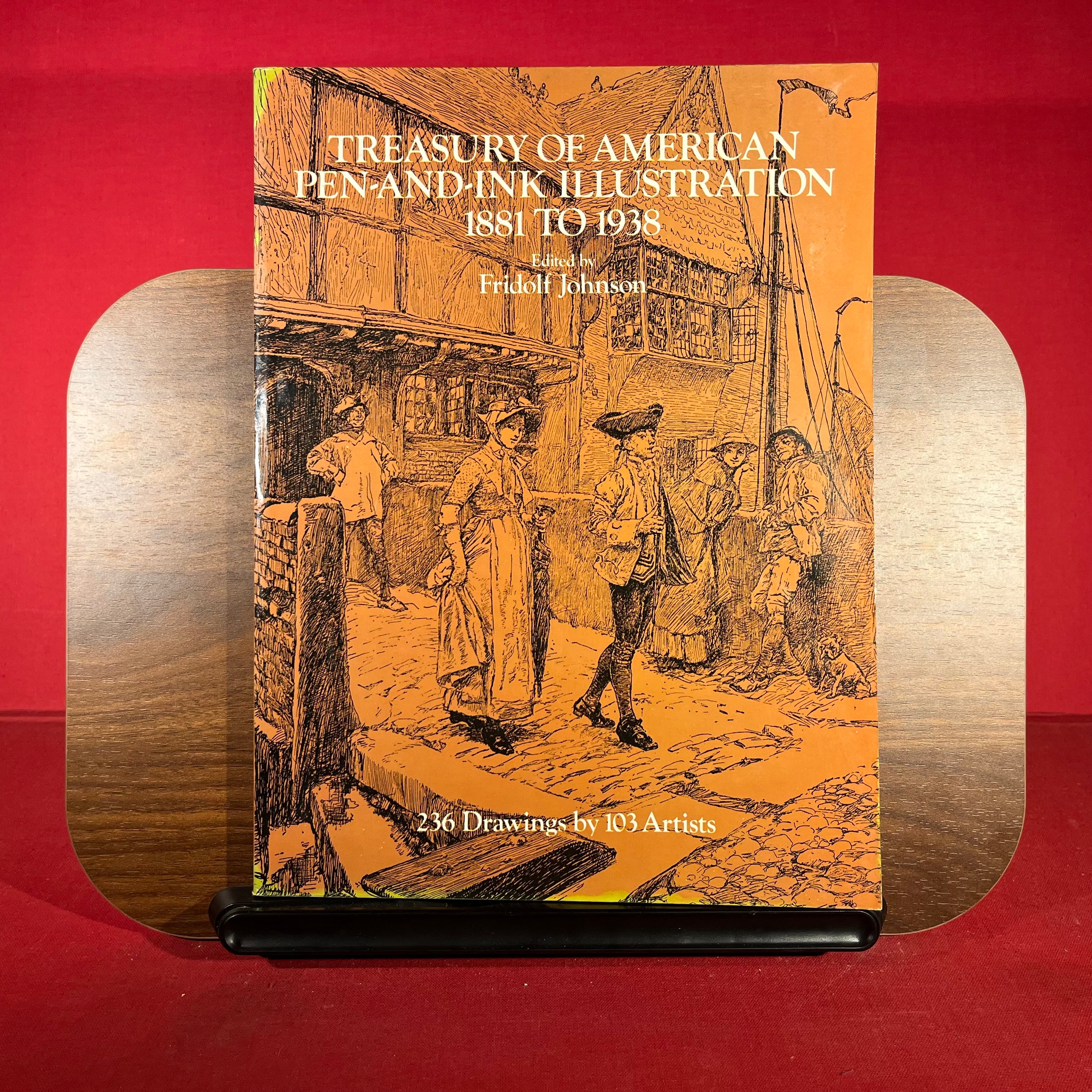 Treasury of American Pen & Ink Illustration 1881-1938 (Dover Fine Art, History of Art)
