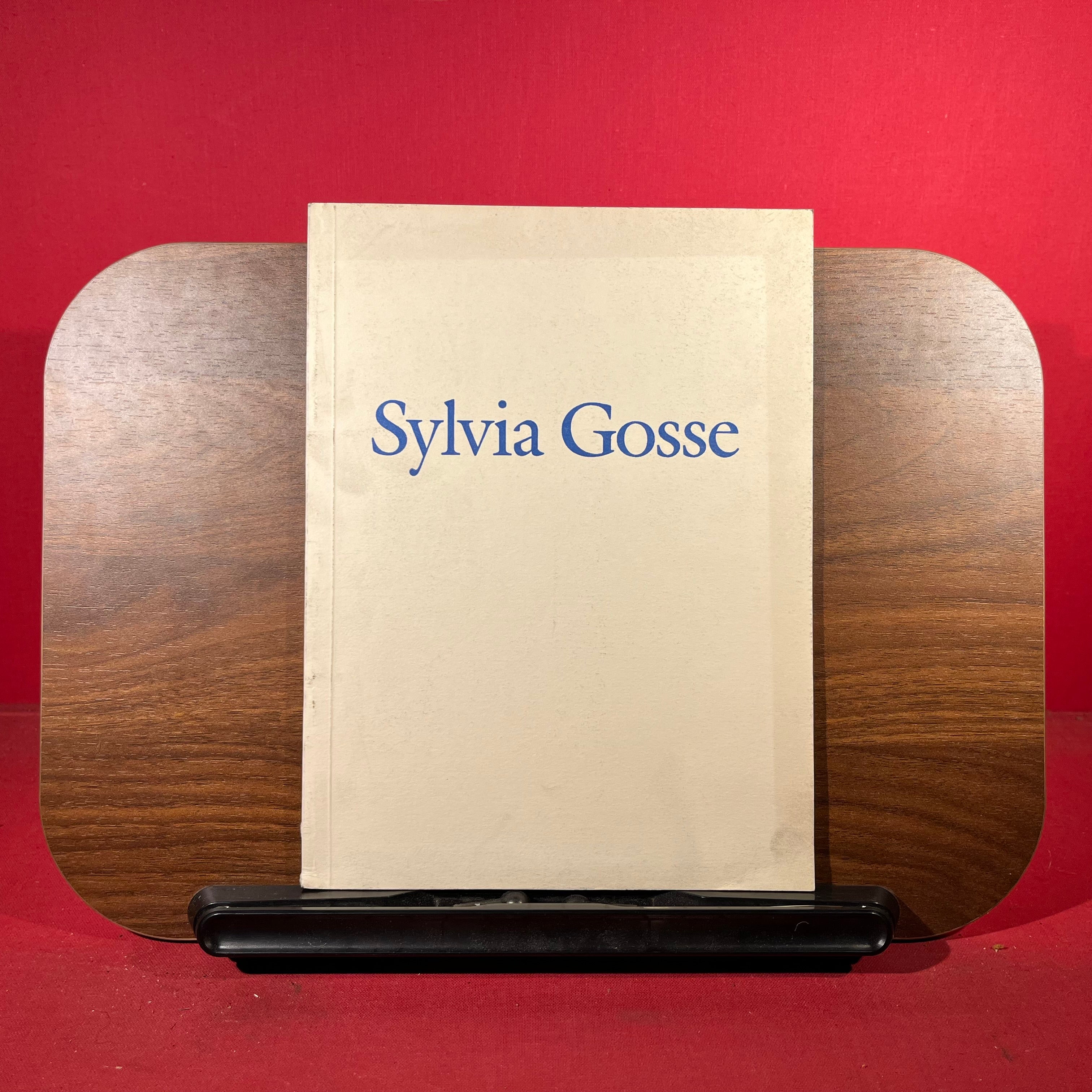 Sylvia Gosse, exh. cat.Michael Parkin Gallery, London, England, etc, 1989