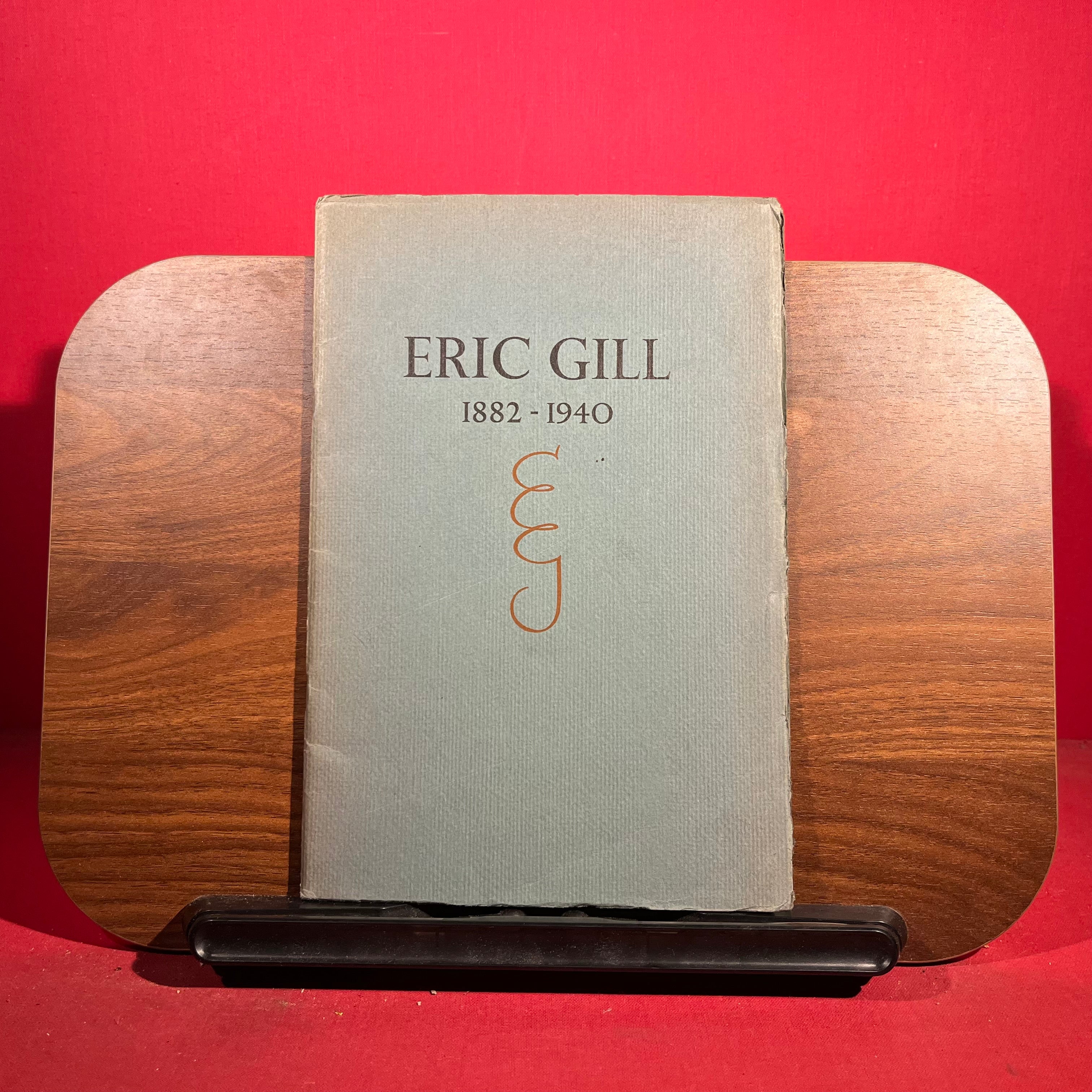 Eric Gill 1882-1940, exh. cat. Stanford University Library, Palo Alto, California, USA, 1954