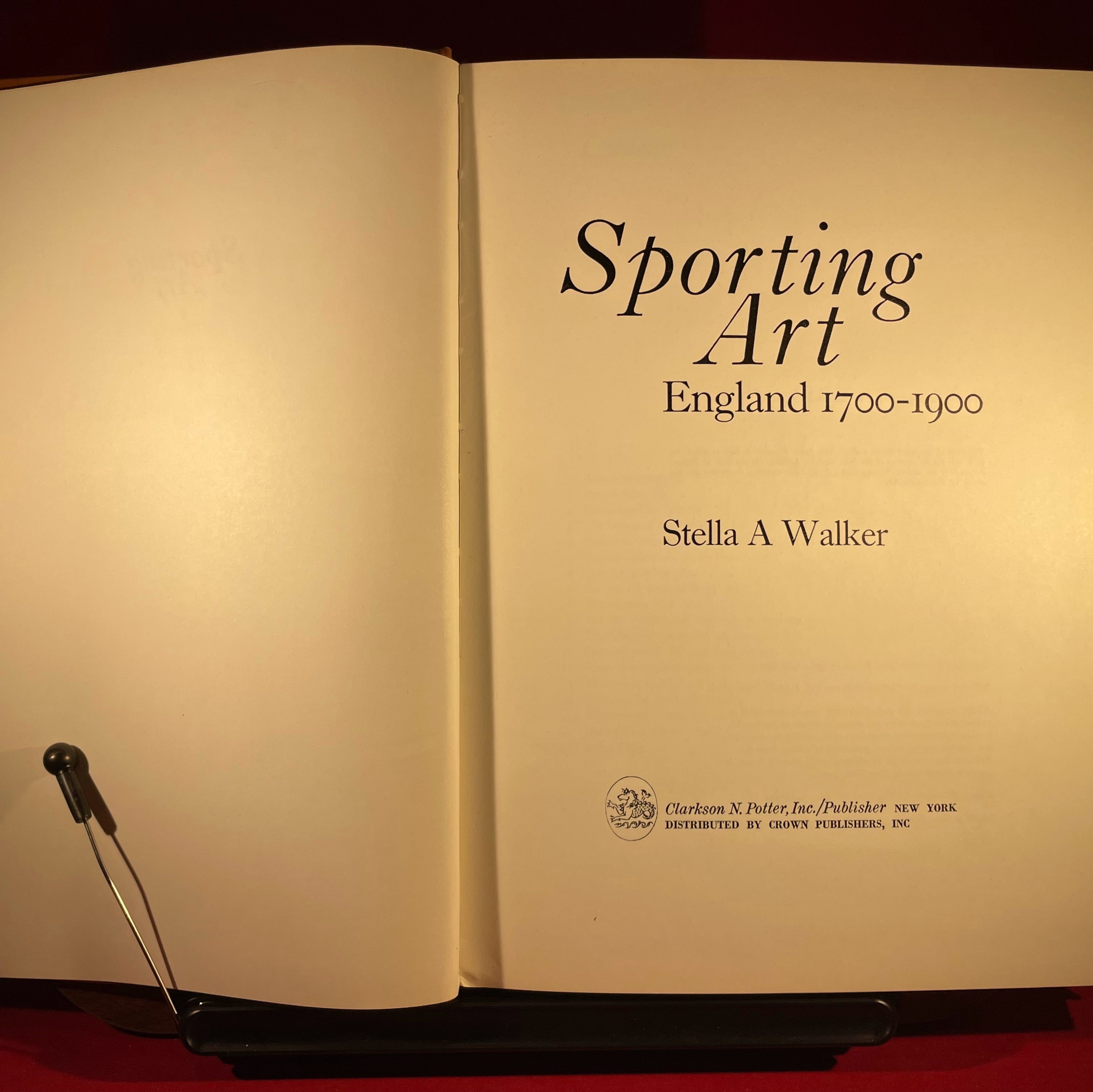 Sporting Art : England 1700-1900