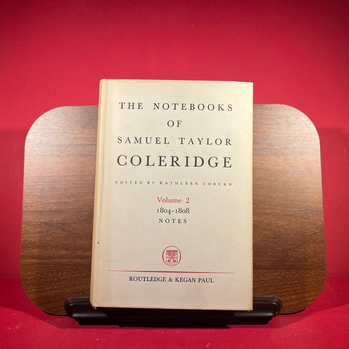 The Notebooks of Samuel Taylor Coleridge Vol. 1 (1794-1804) (Text & Notes), Vol. 2 (1804-1808) (Text & Notes)