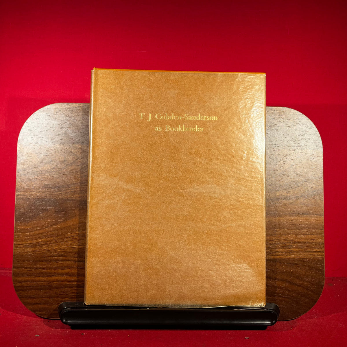 T. J. Cobden-Sanderson as Bookbinder