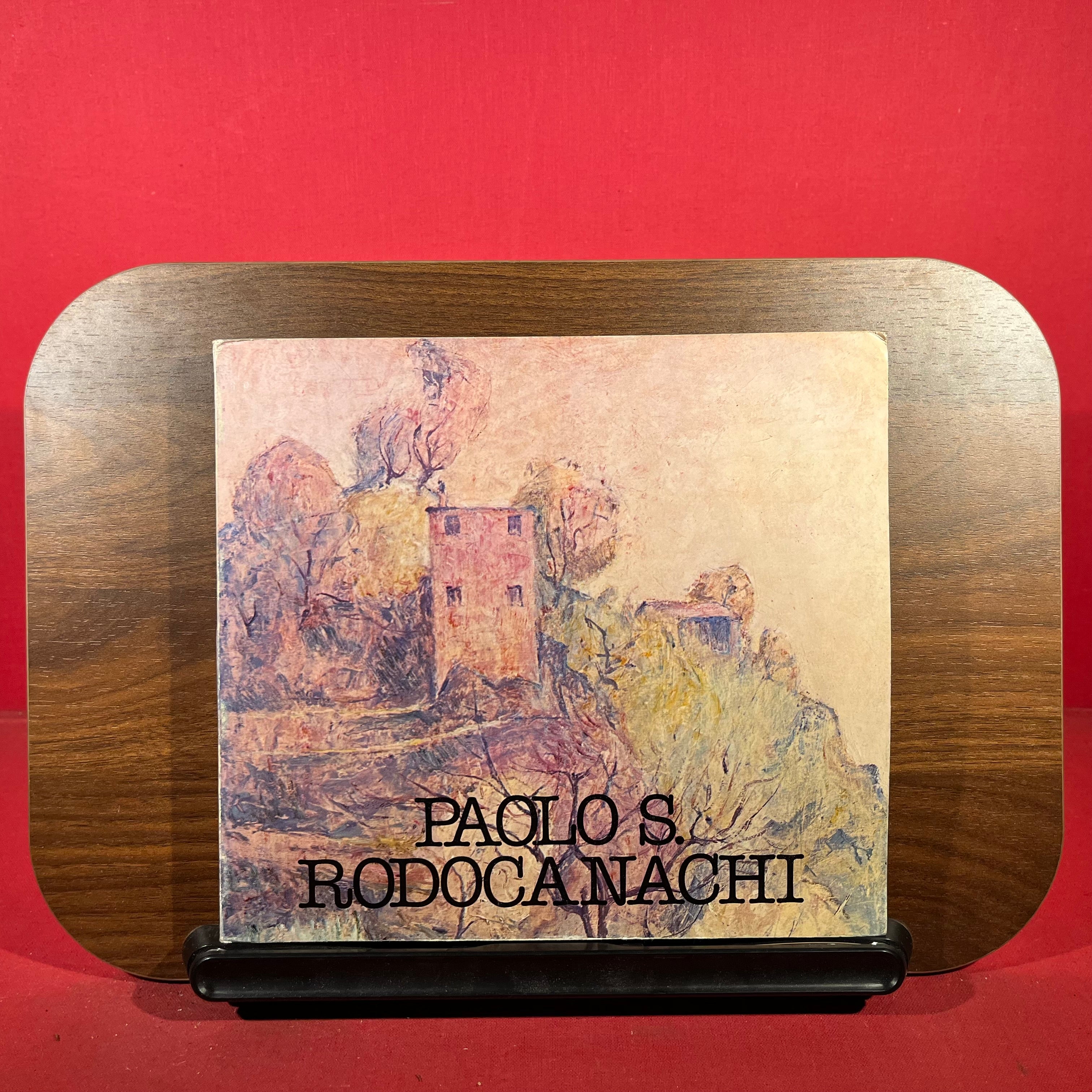 Paolo S. Rodocanachi, exh. cat. Bank of Chiavari and the Ligurian Riviera, Ligurian Academy, Sagep, Genoa, 1977