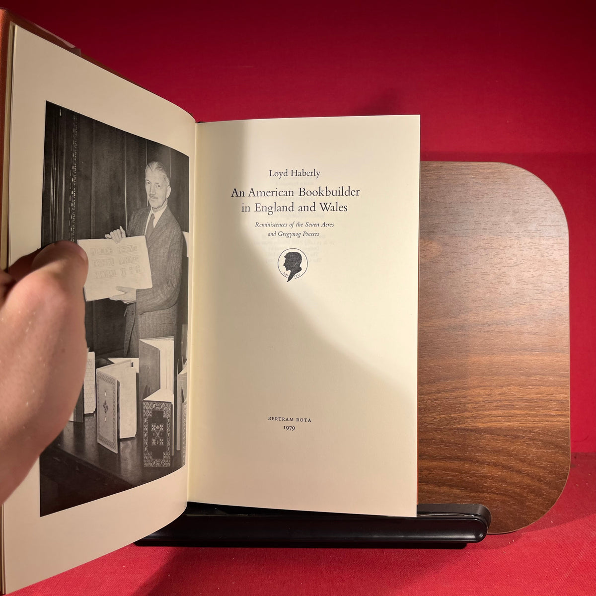 An American Bookbuilder in England and Wales