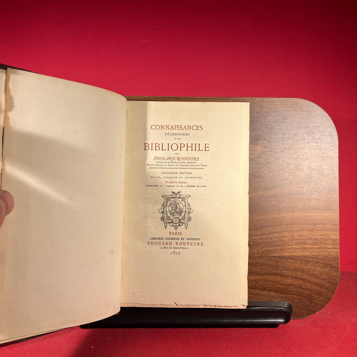 Connaissances Nécessaires a un Bibliophile
