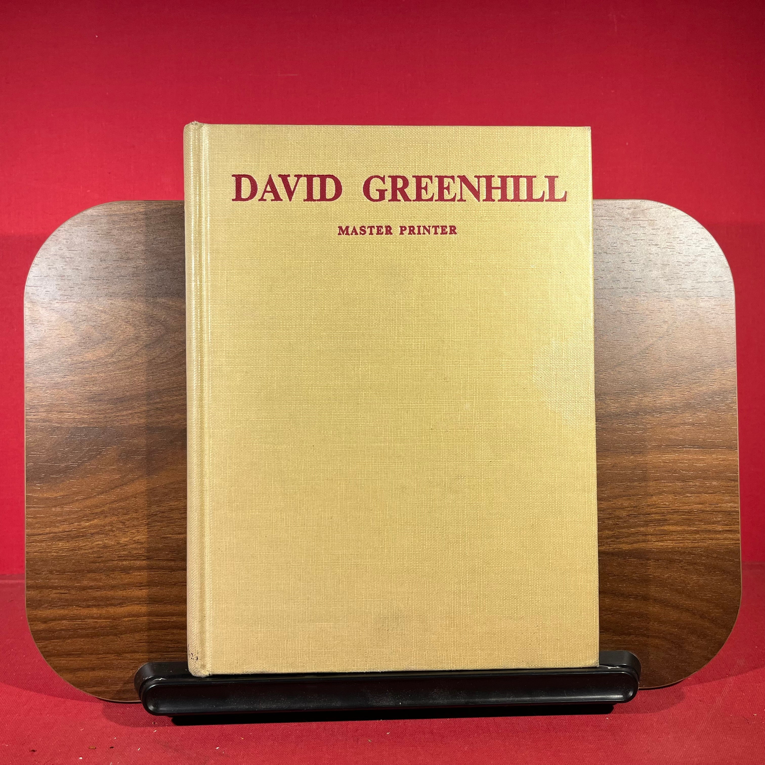 David Greenhill Master Printer