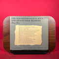 The Old Watercolour Society and its Founder Members 1804 - 1812, exh. cat. Spink & Son, London, England, 1973