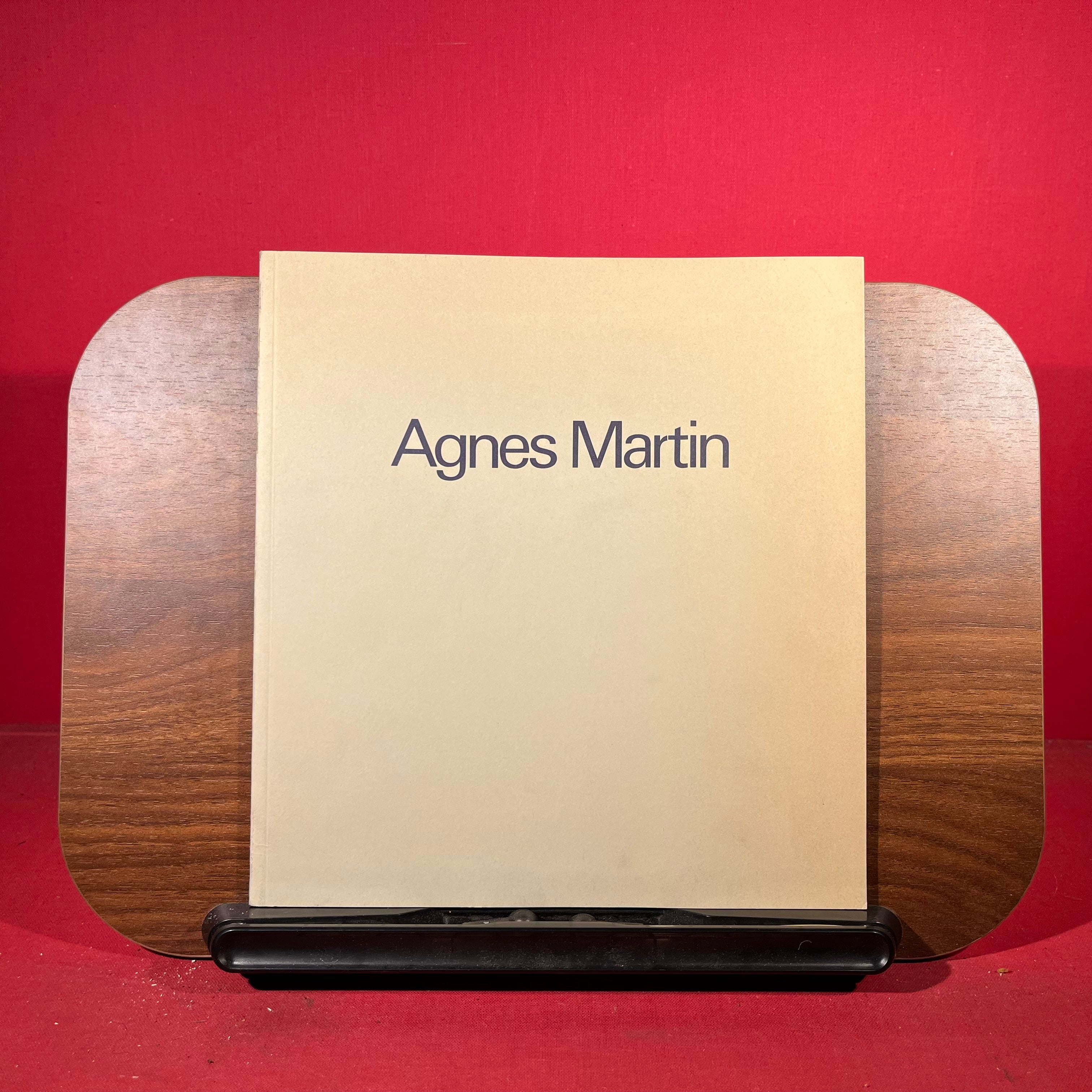 Agnes Martin, exh.cat. Waddington Galleries, London, 1986.