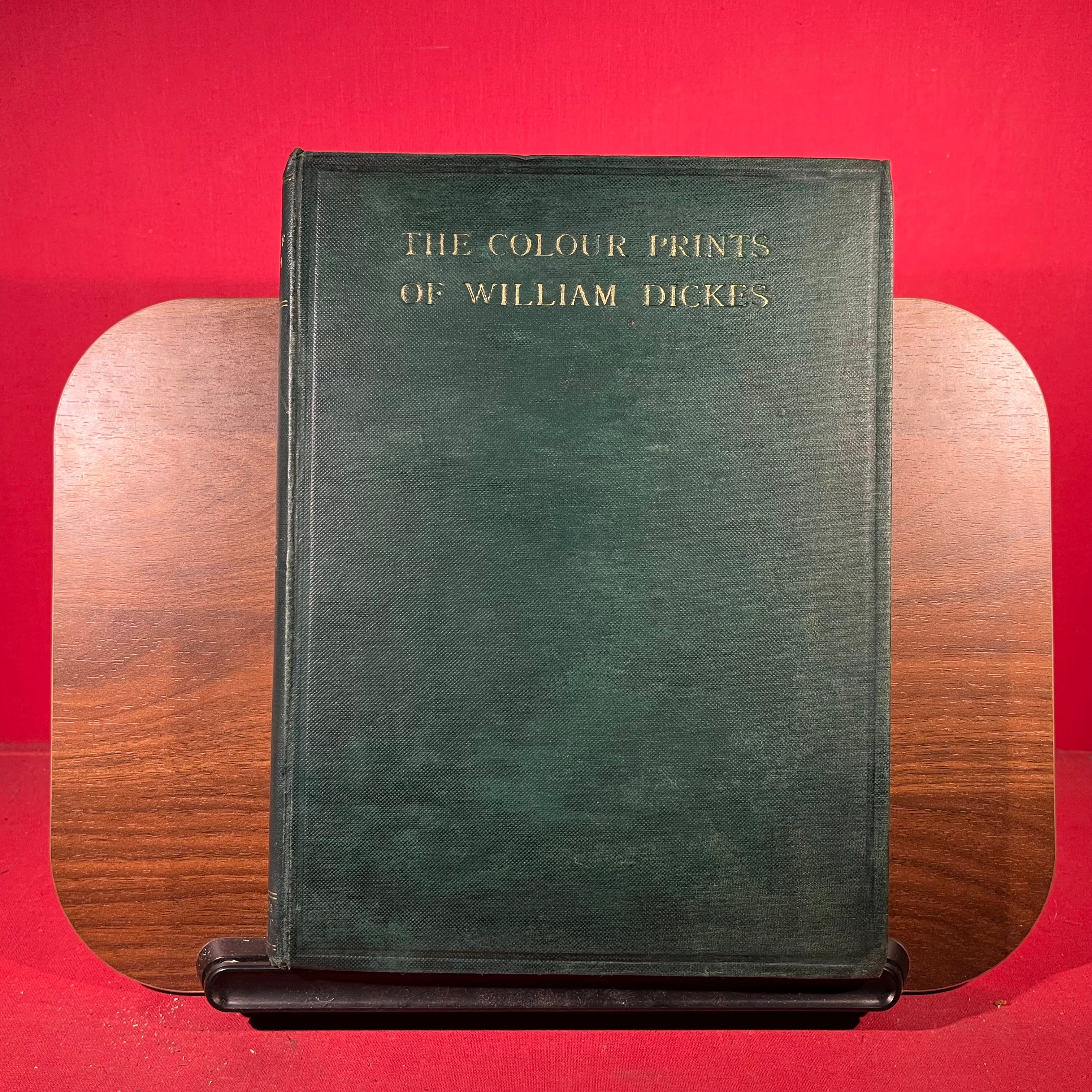 The Colour Prints of William Dickes - signed by author and 158/350
