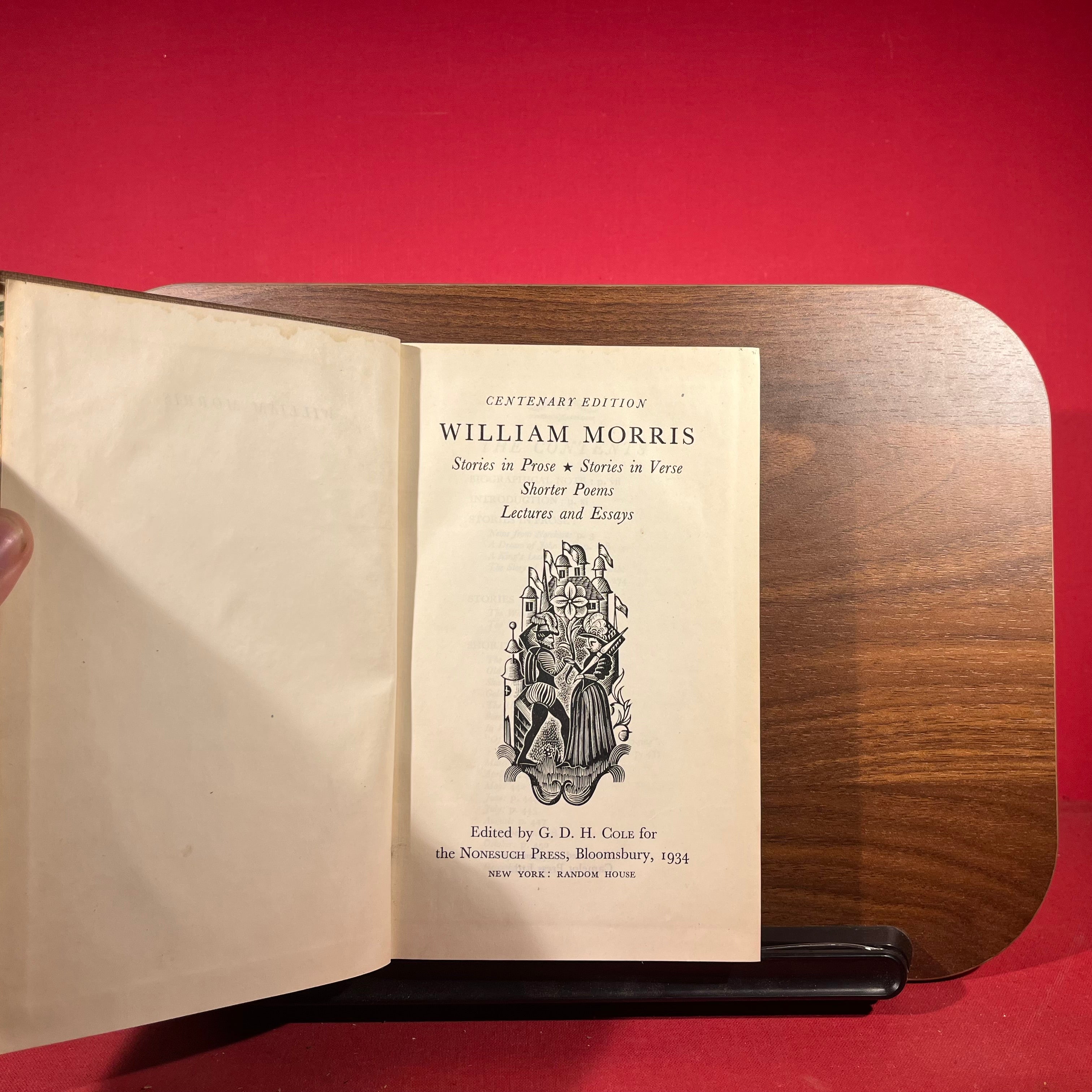William Morris: Stories in Prose, Stories in Verse, Shorter Poems, Lectures and Essays (Centenary Edition)