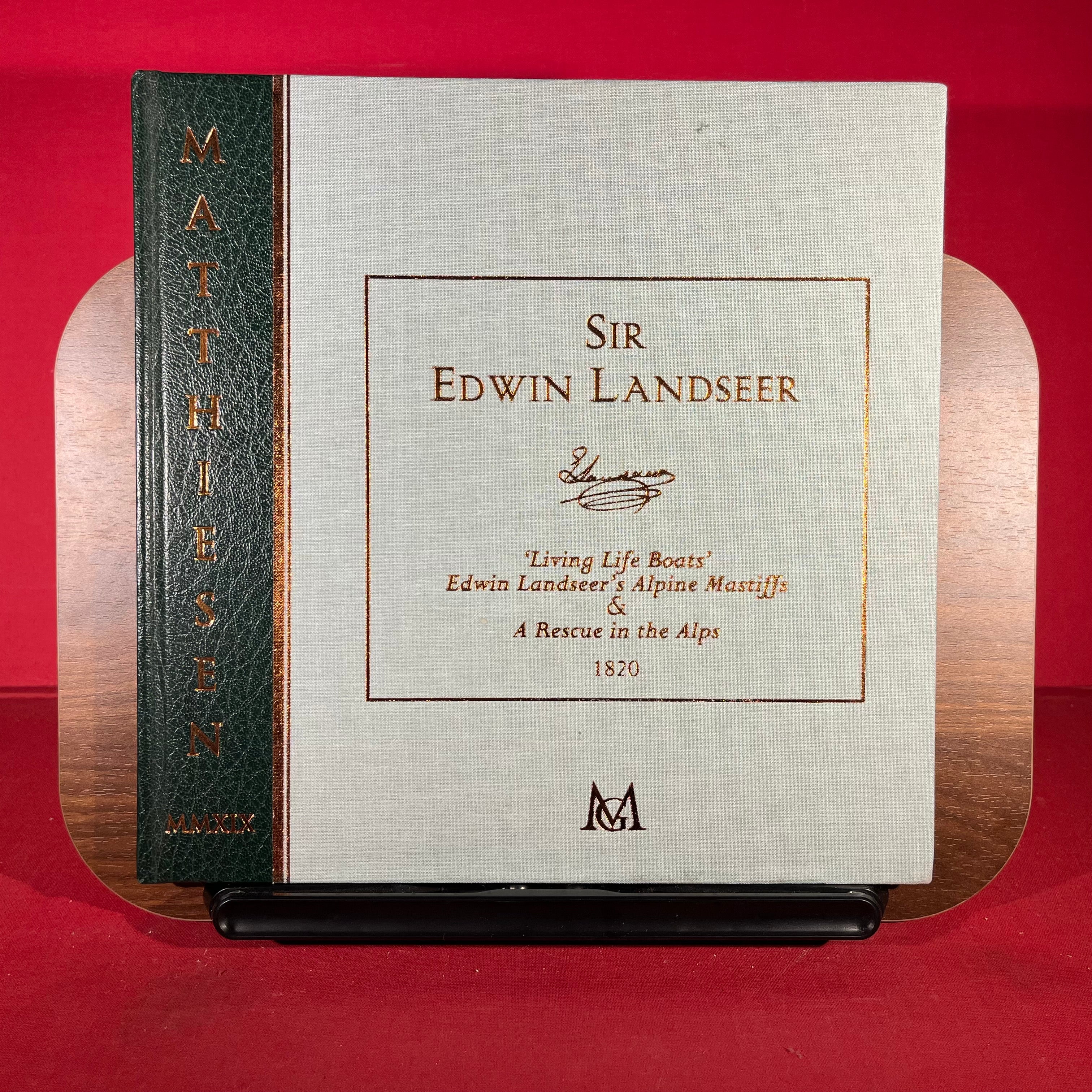 'Living Life Boats' Edwin Landseer's Alpine Mastiffs & A Rescue in the Alps