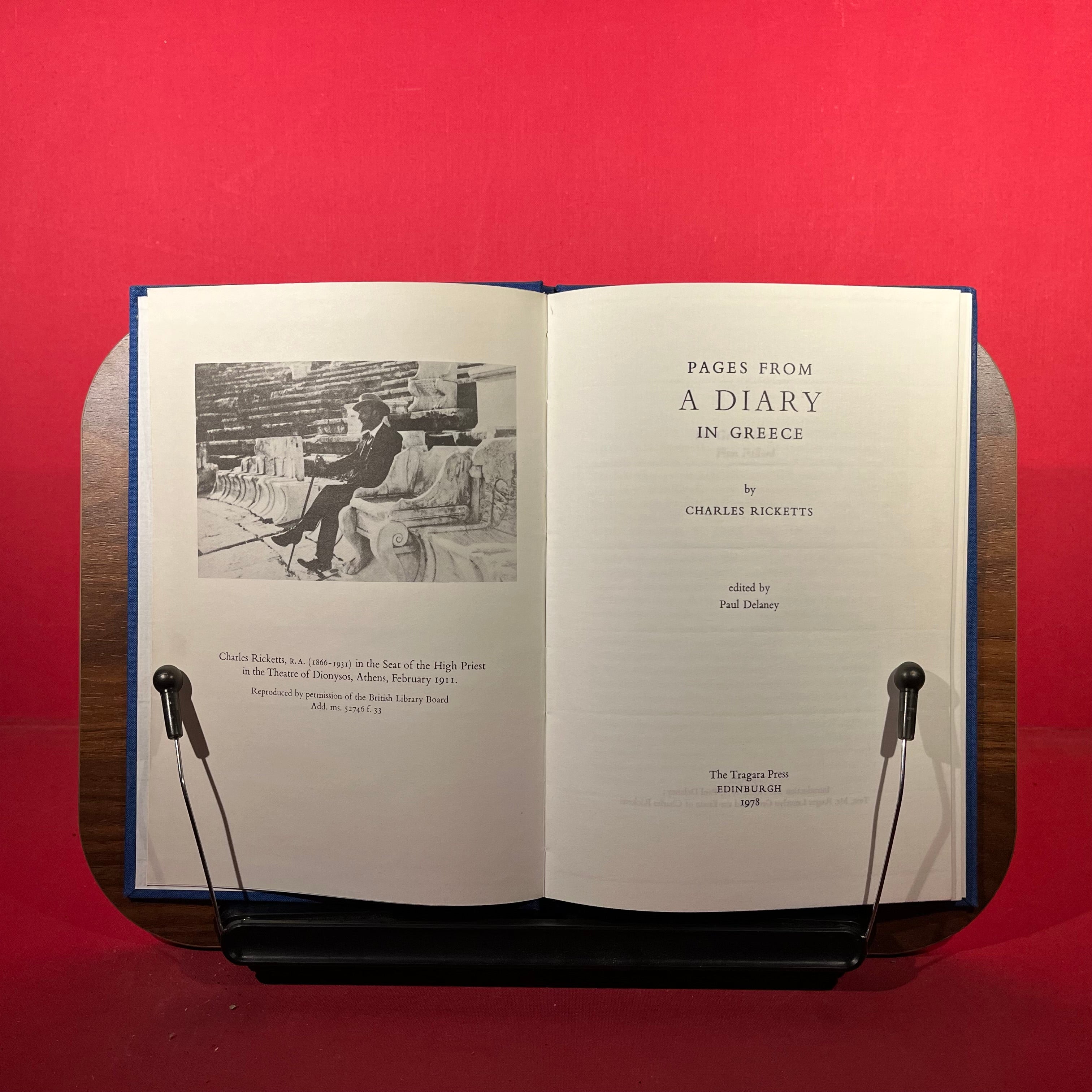 Pages from a diary in Greece
