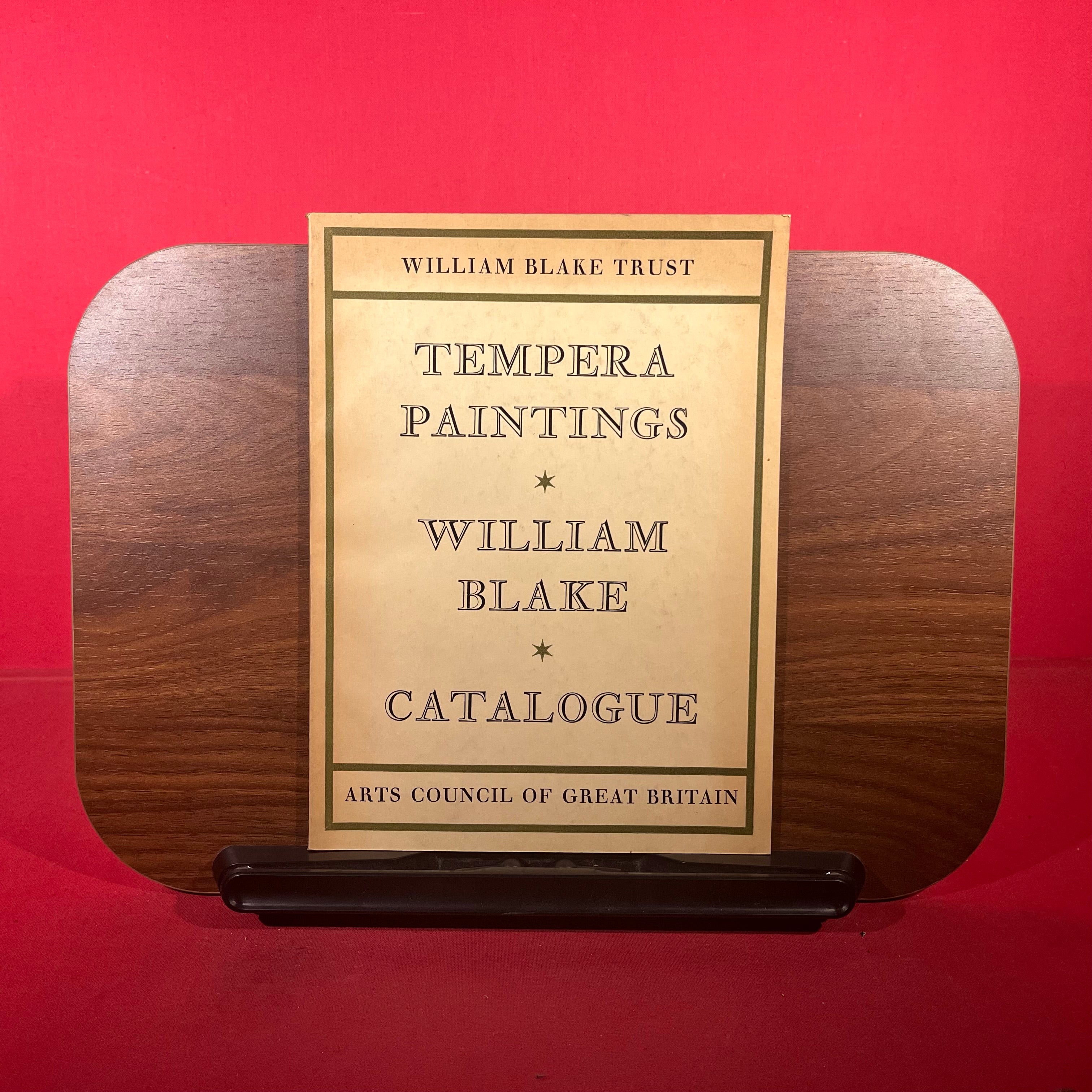 The Tempera Paintings of William Blake, exh. cat. Arts Coucil of Great Britain, London, England, 1951