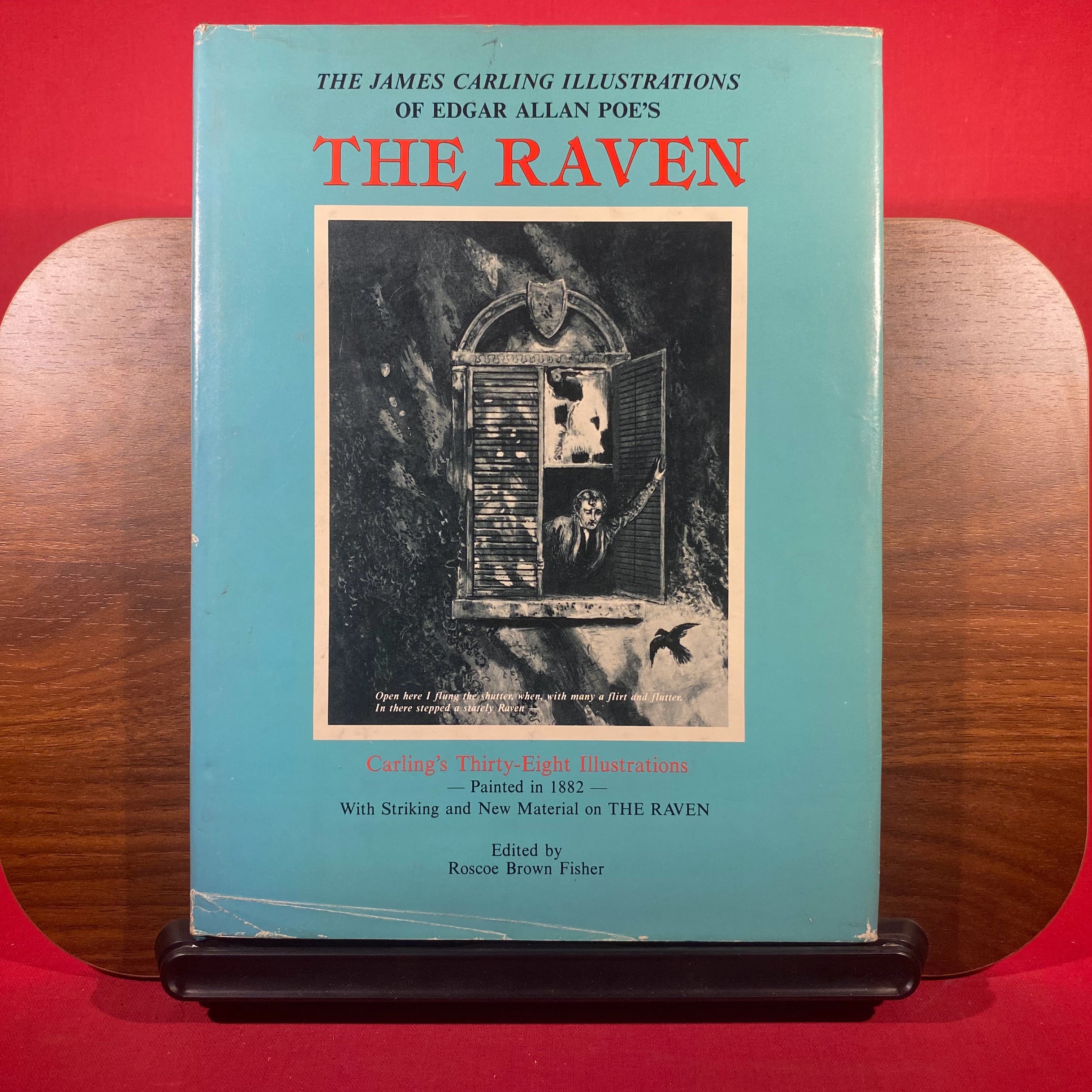 The James Carling Illustrations of Edgar Allan Poe's "The Raven" (38 Illustrations Painted in 1882)