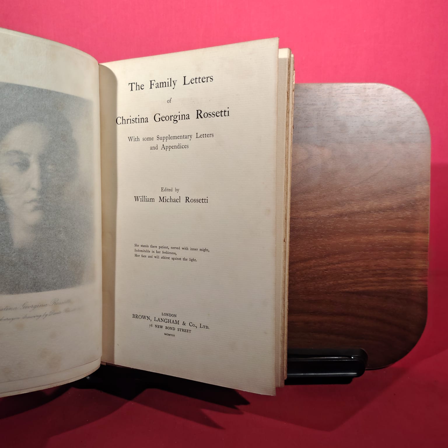 Family letters of Christina Rossetti