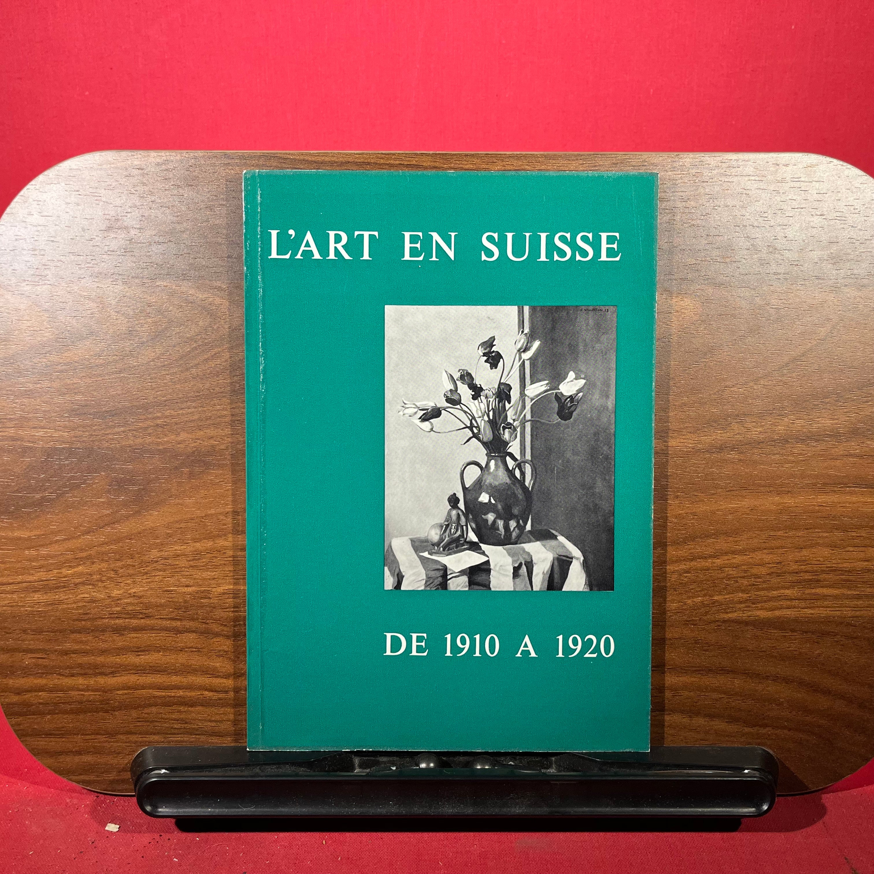 L’Arte en Suisse de 1910 a 1920, exh. cat. Musee Rath, Geneva, Switzerland, 1960