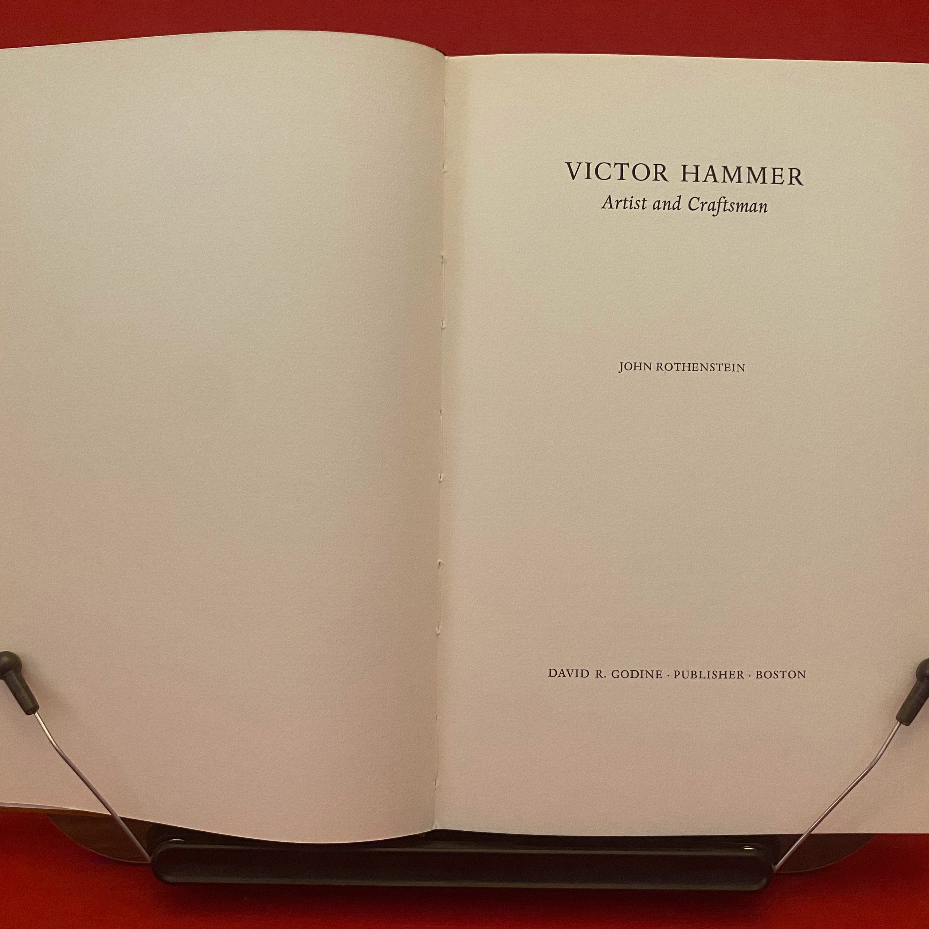 Victor Hammer, artist and craftsman
