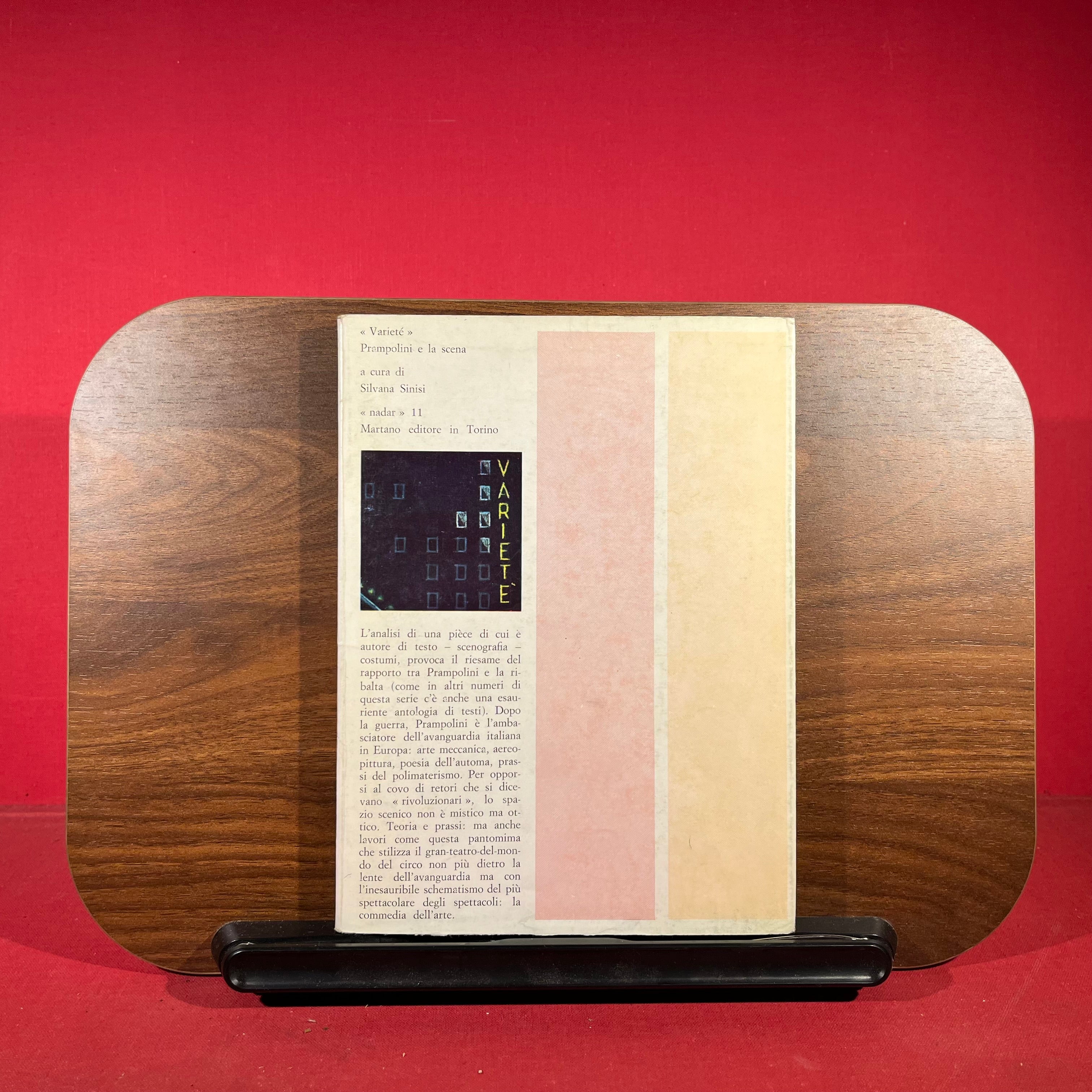 "Varieté": Prampolini e la scena