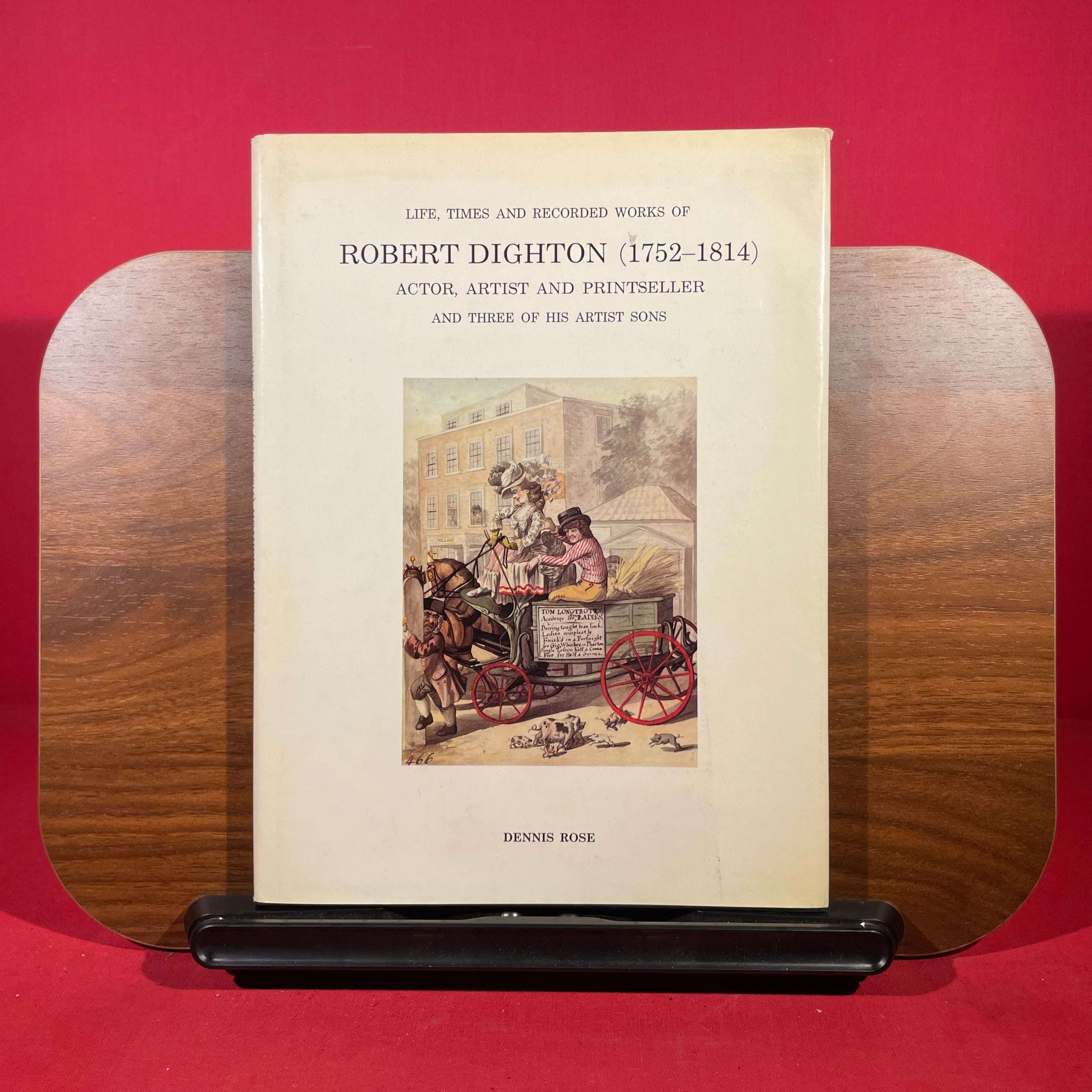 Life Times and Recorded Works of Robert Dighton : Actor, Artist, and Printmaker