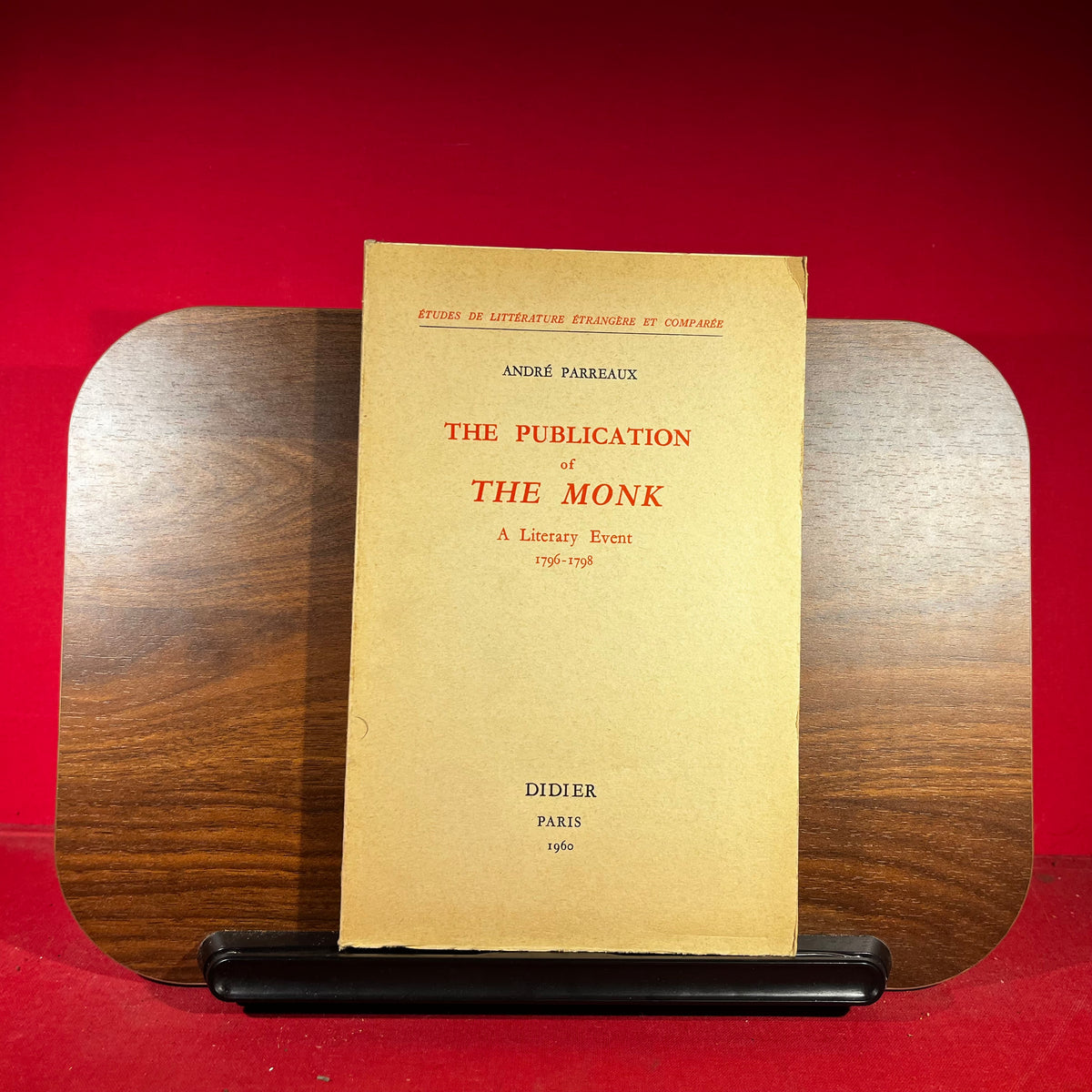 The Publication of The Monk
