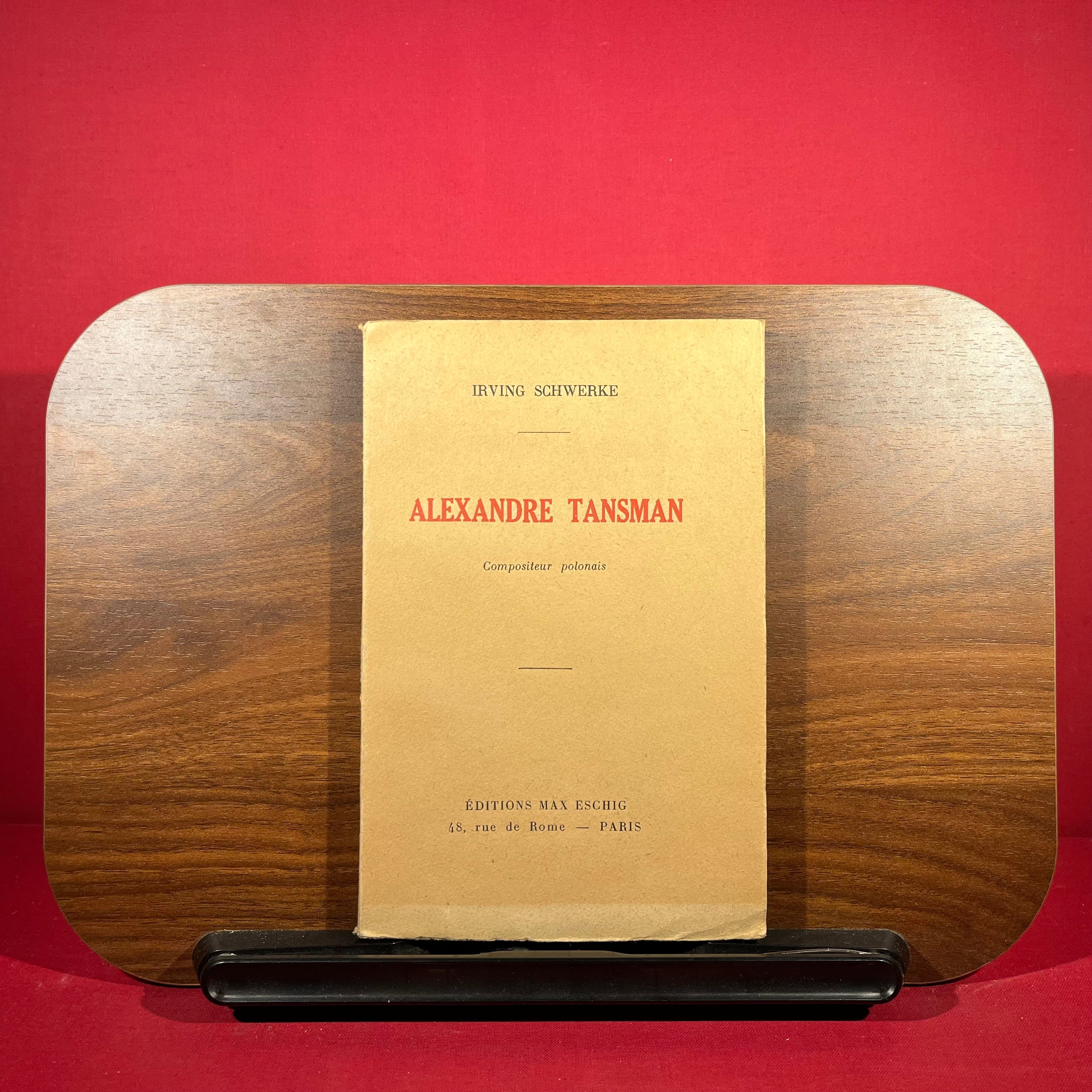 Alexandre Tansman : Compositeur Polonais