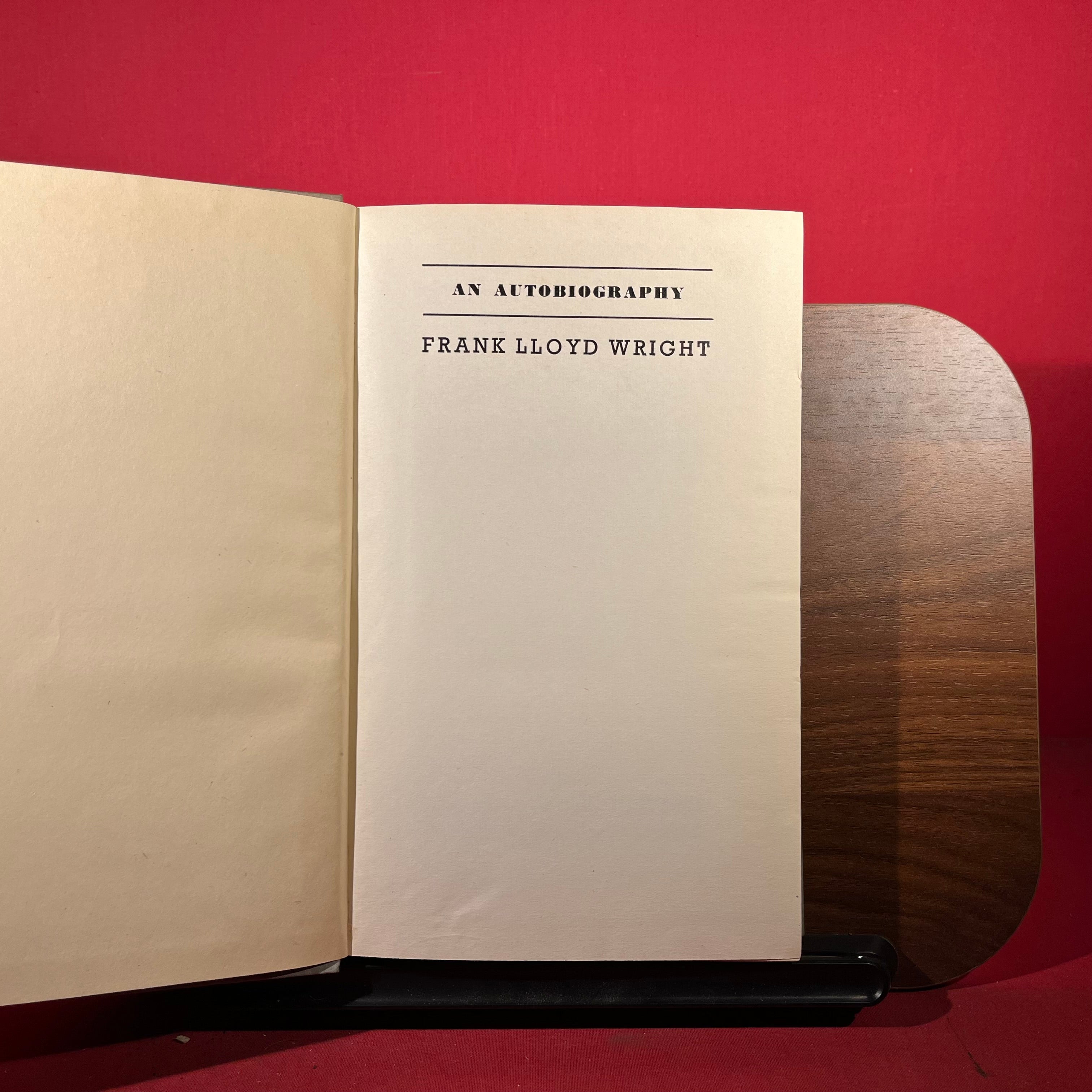 Frank Lloyd Wright: An Autobiography
