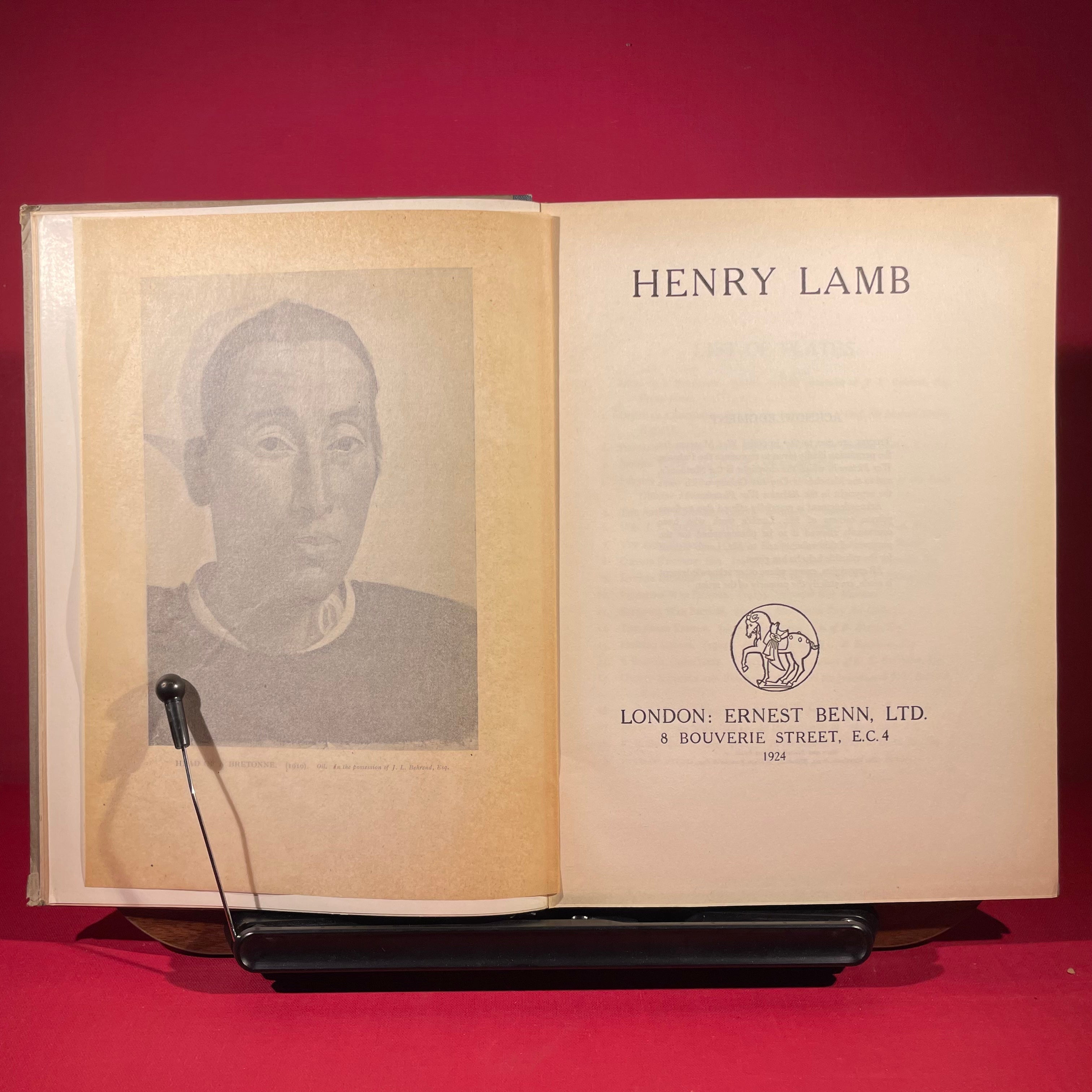 Contemporary British Artists: Henry Lamb