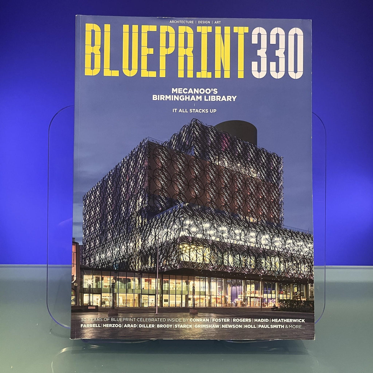 Blueprint Architecture Design Art Magazine Issue 330.