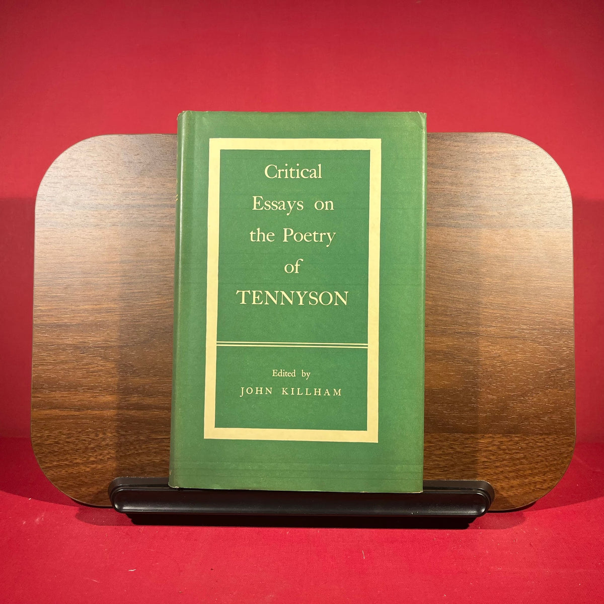 Critical Essays on the Poetry of Tennyson