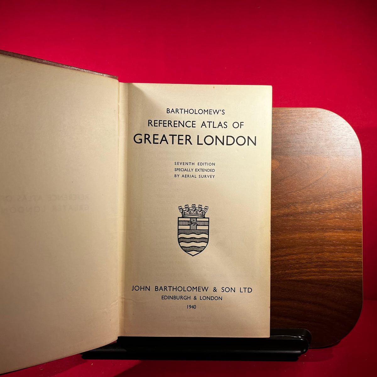 Bartholomew's Reference Atlas of Greater London Seventh Edition