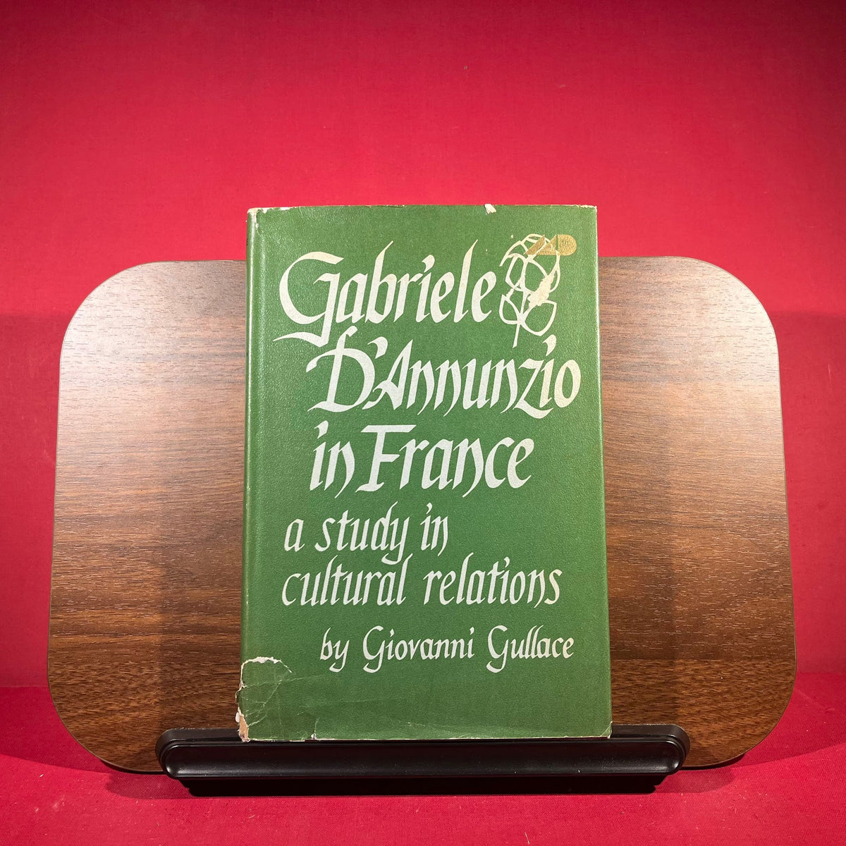 Gabriele D'Annunzio in France: a study in cultural relations