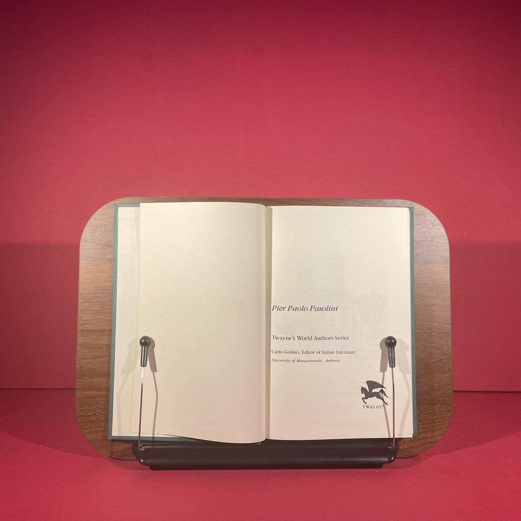 Pier Paolo Pasolini (Twayne's World Authors Series)