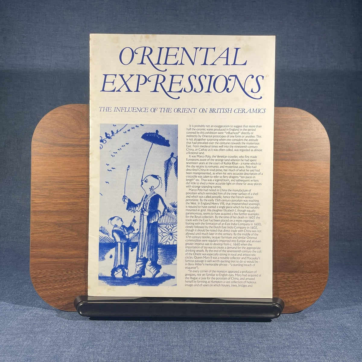 Oriental Expressions - The Influence of the Orient on British Ceramics (13th August 1989 - 31st December 1989)