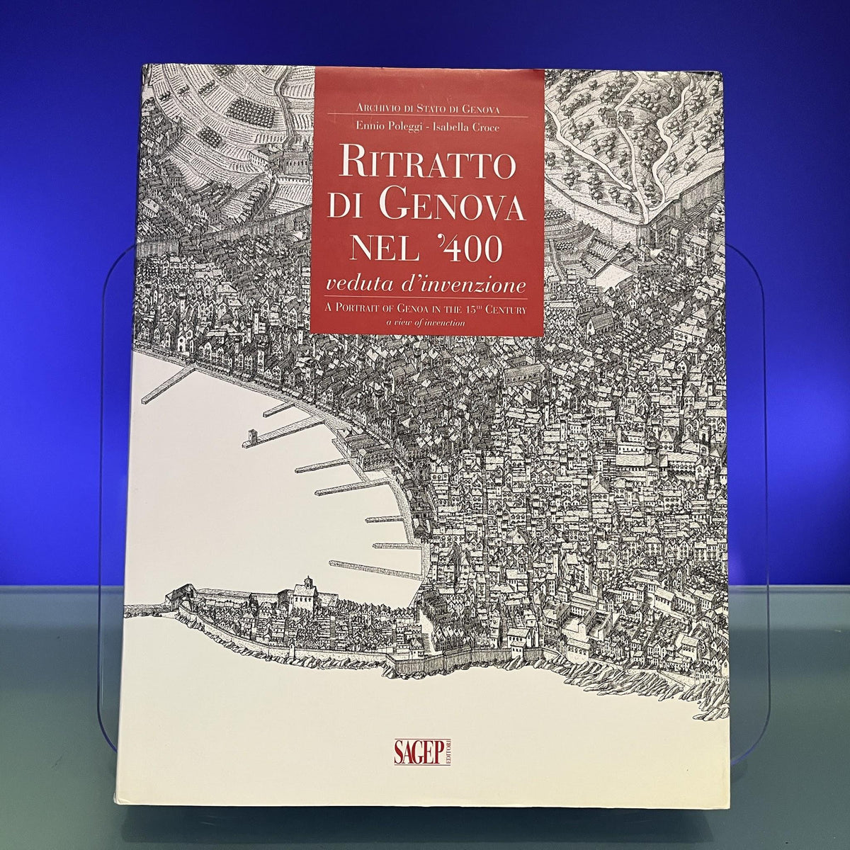 Ritratto di Genova nel'400. Veduta d'invenzione  With CD-ROM