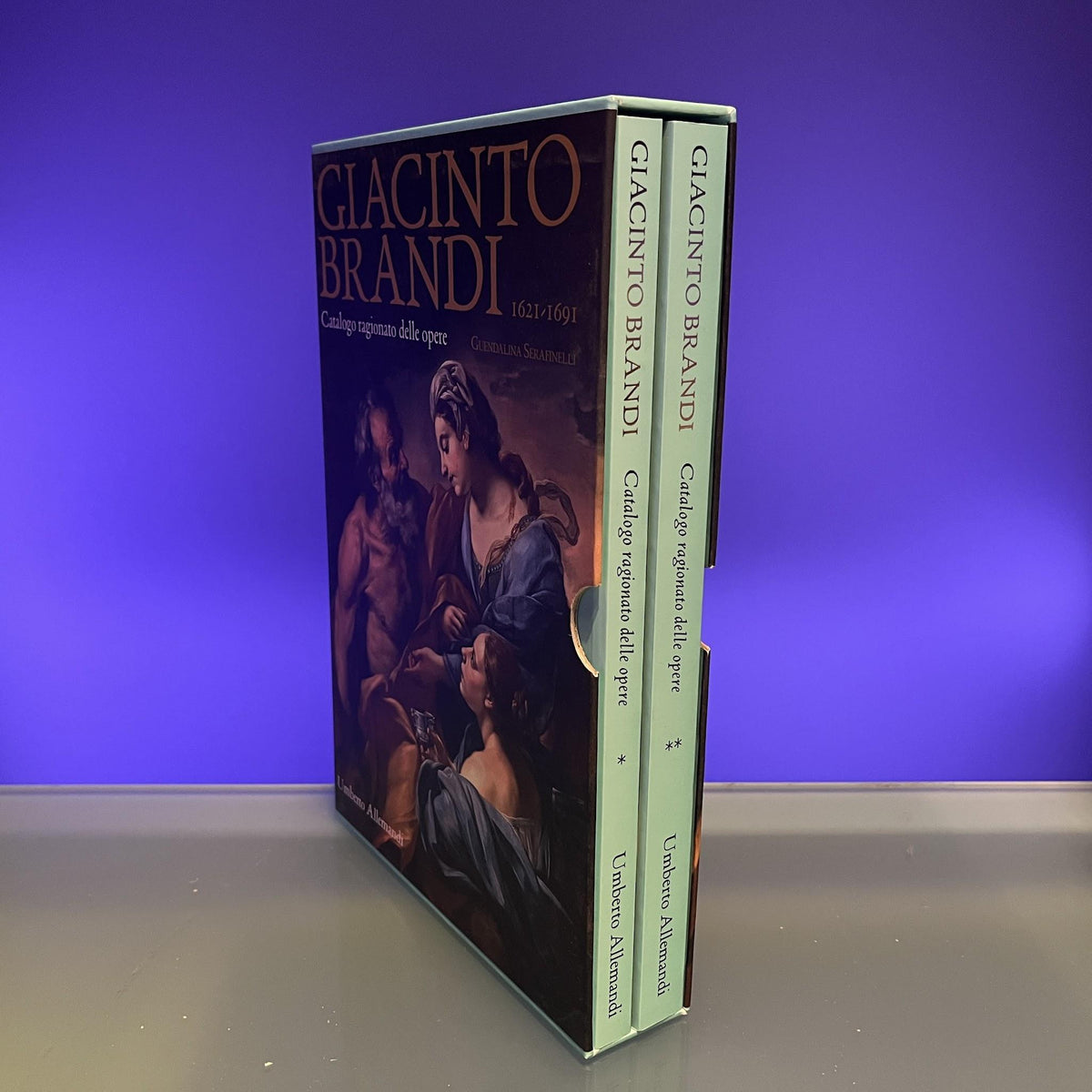 2 Vols : Giacinto Brandi : Catalogo ragionato delle opere