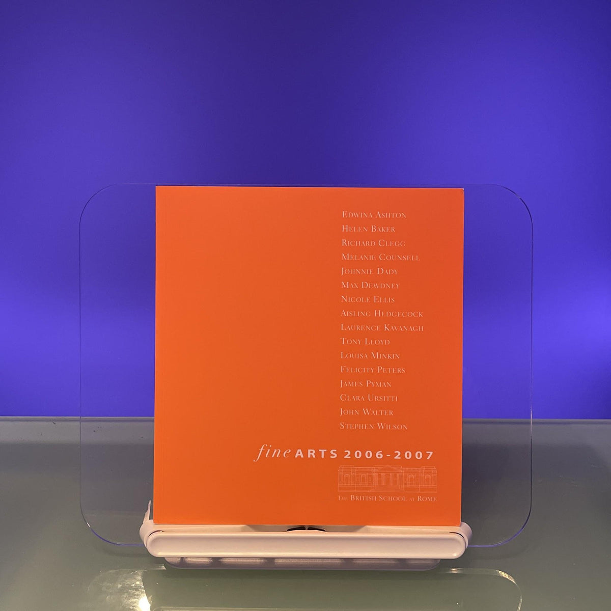 The British School at Rome: Fine Arts 2006 - 2007