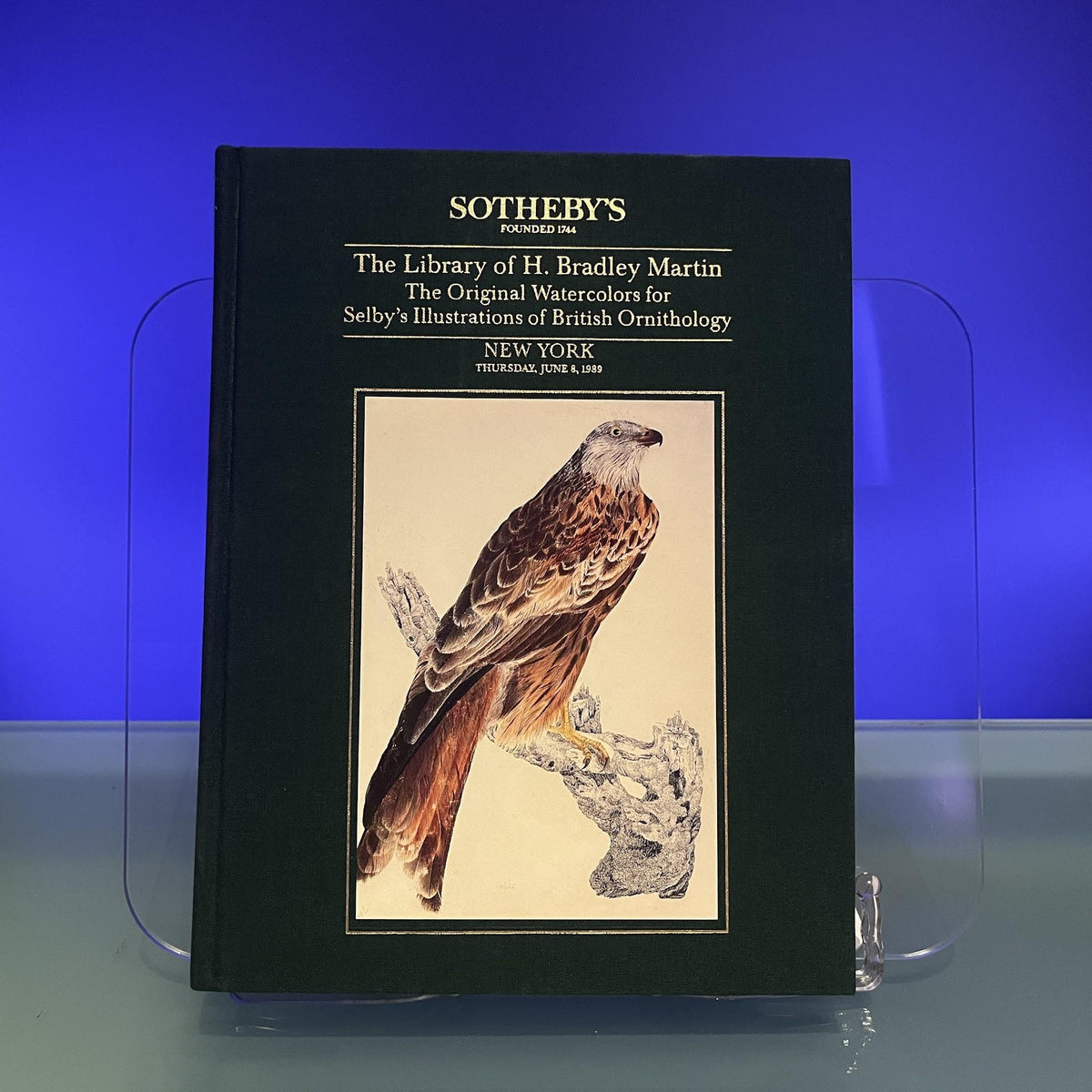(3 Vols) The Library of H. Bradley Martin, Magnificent Color-Plate Ornithology [Auction Catalogue: Sotheby's, New York, 1989]