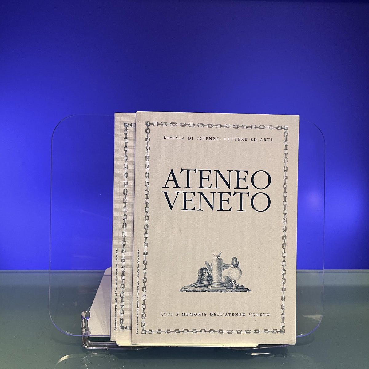 2 Vols : Ateneo Veneto : Rivista di Scienze, Lettere ed Arti : Anno CLXXXIX, Terza Serie