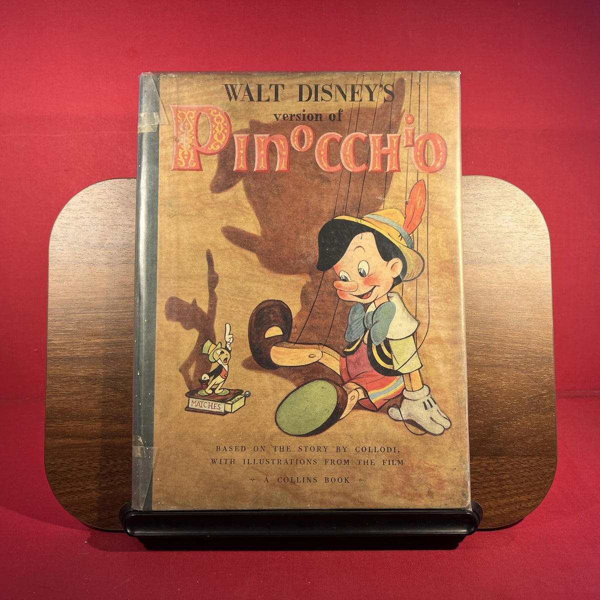 Walt Disney's version of Pinocchio: Based on the story by Collodi, with Illustrations from the Film