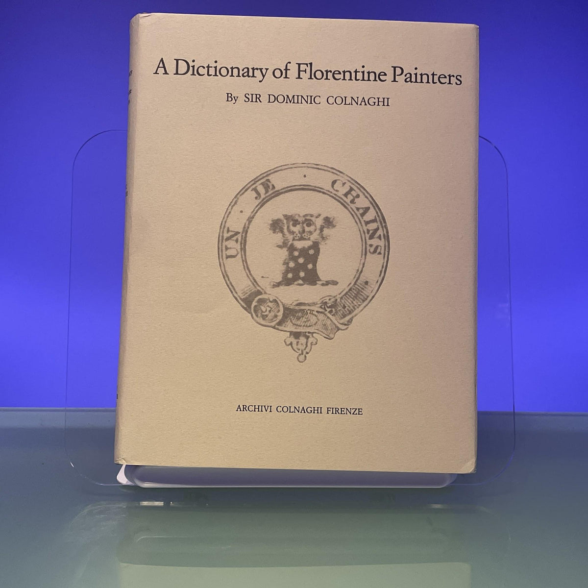A Dictionary of Florentine Painters from the 13th to the 17th Centuries.